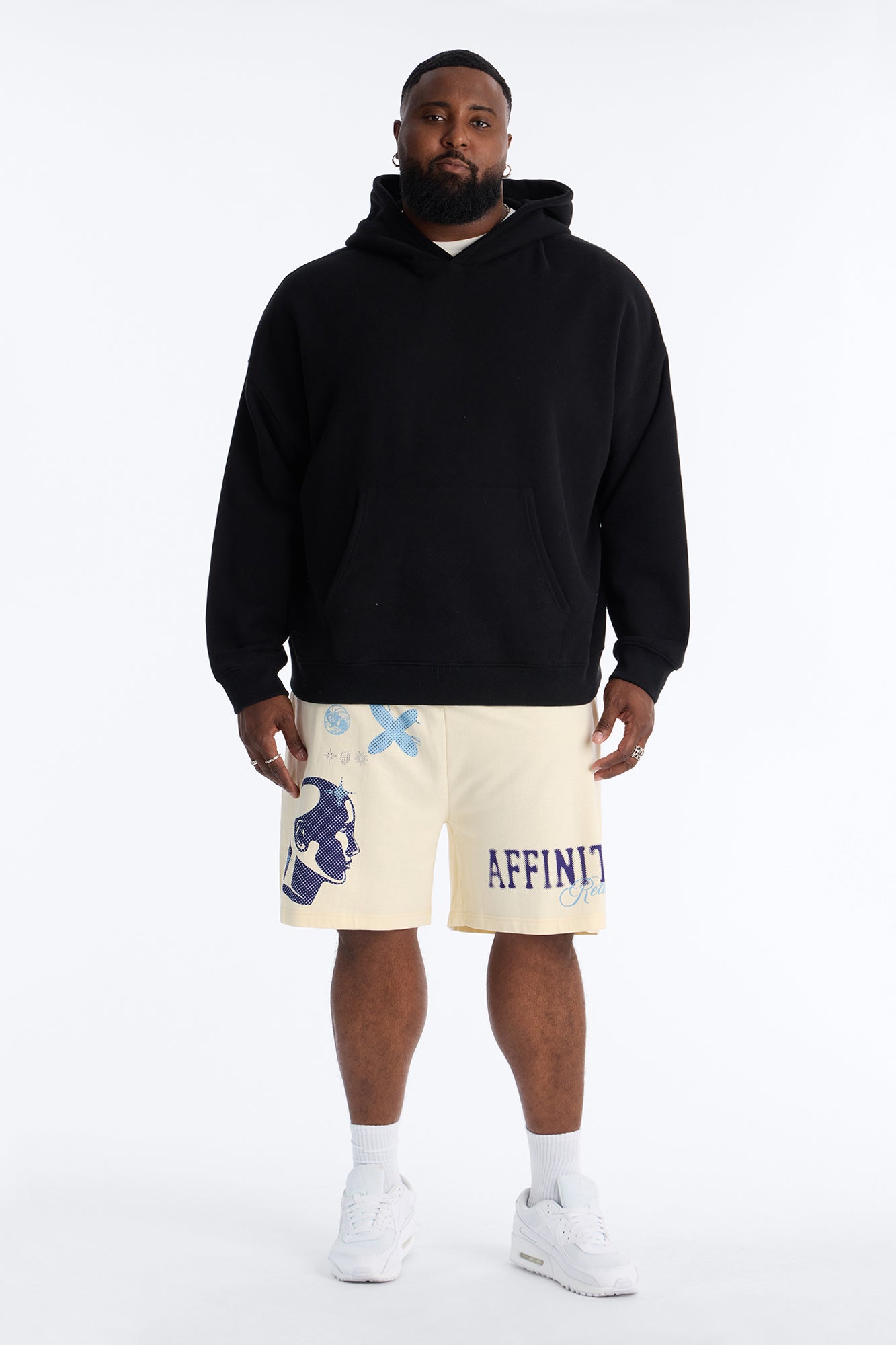 Natural Affinity Sweatshorts - Cream