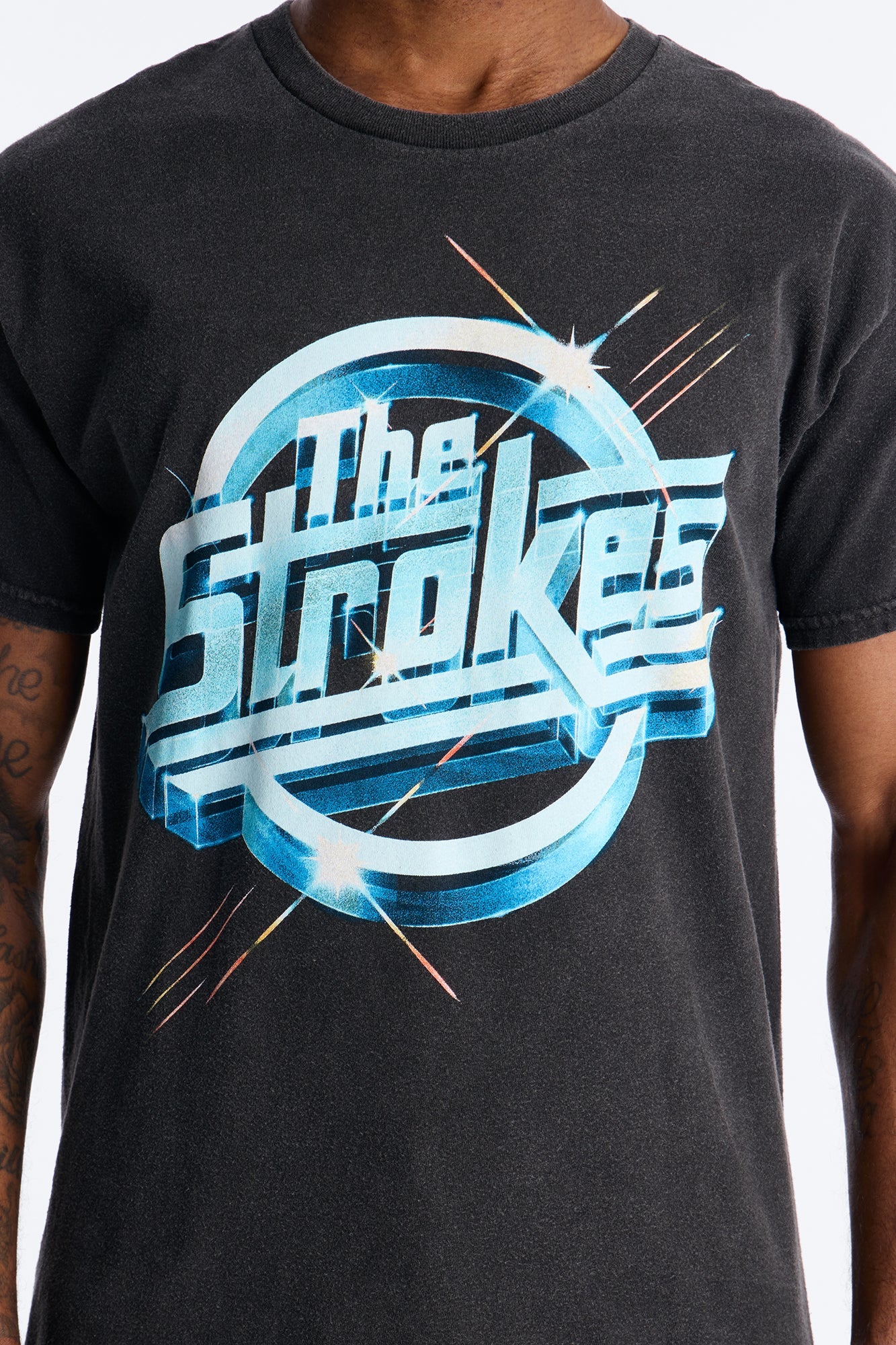 The Strokes Tour 2004 Short Sleeve Tee - Black