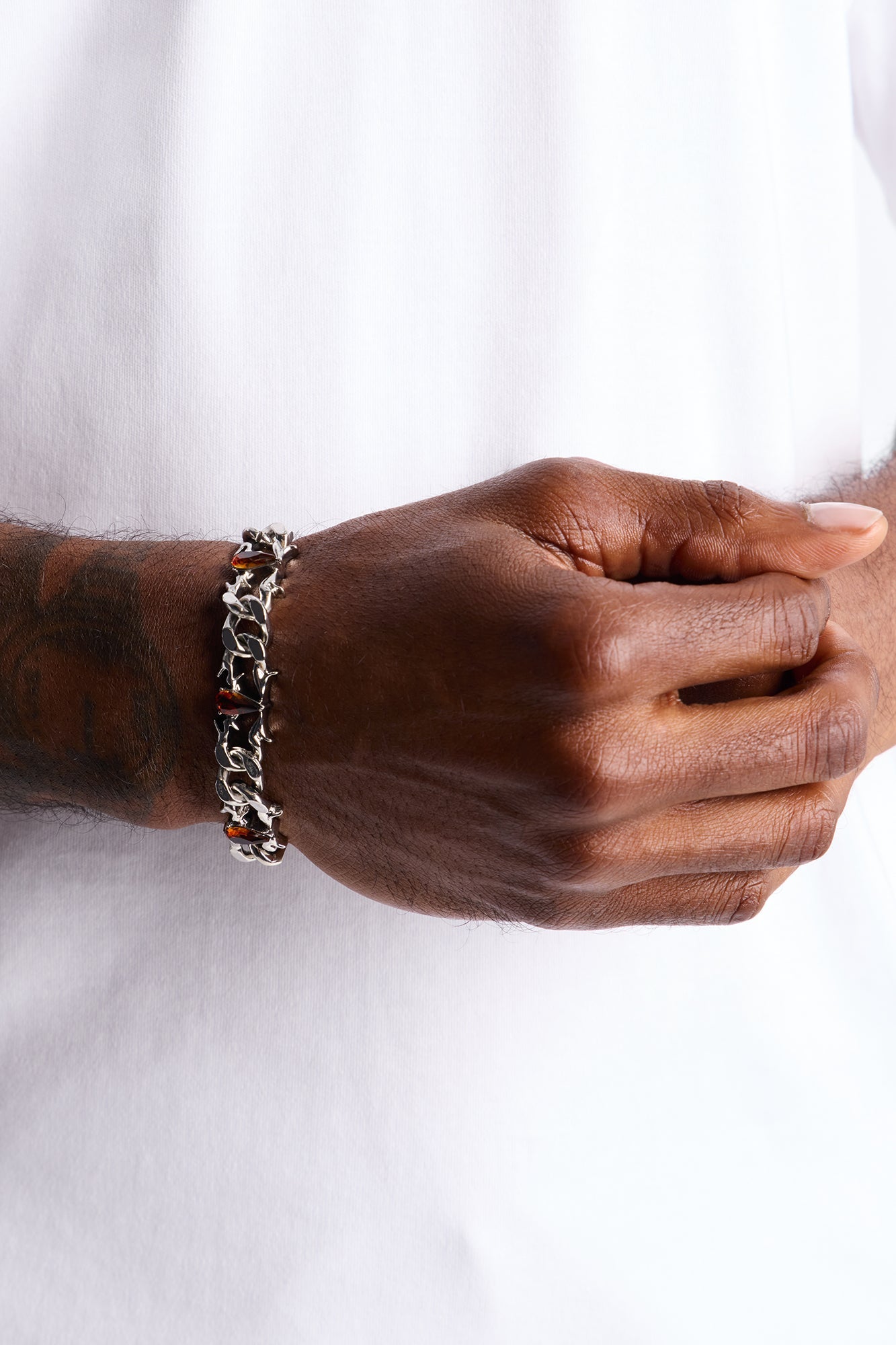 Heatwave Chain Bracelet - Silver
