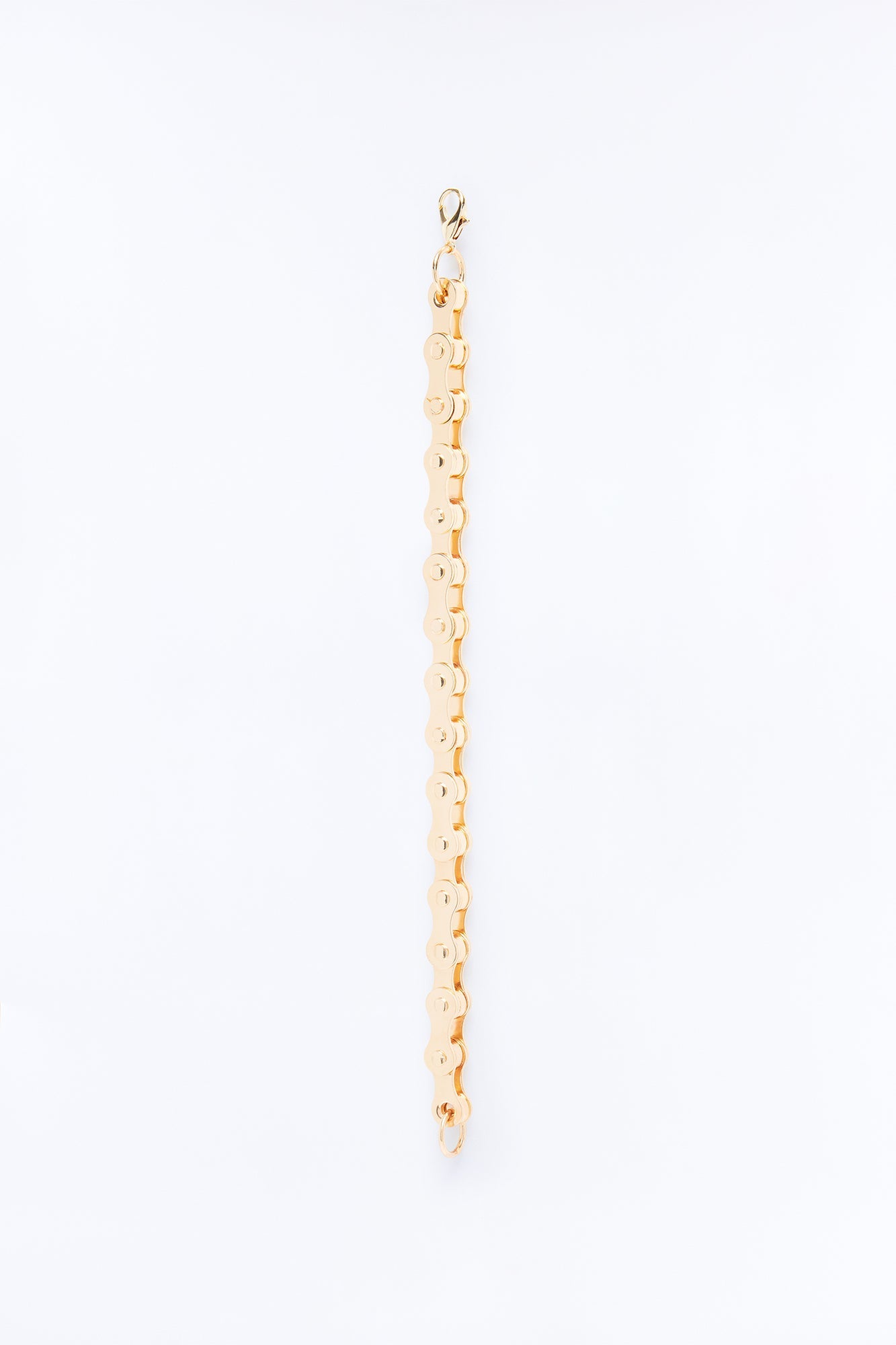 Maverick Bike Chain Link Bracelet - Gold