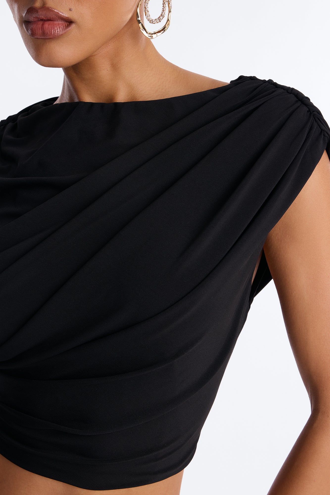 Effortless Muse Bermuda Short Set - Black