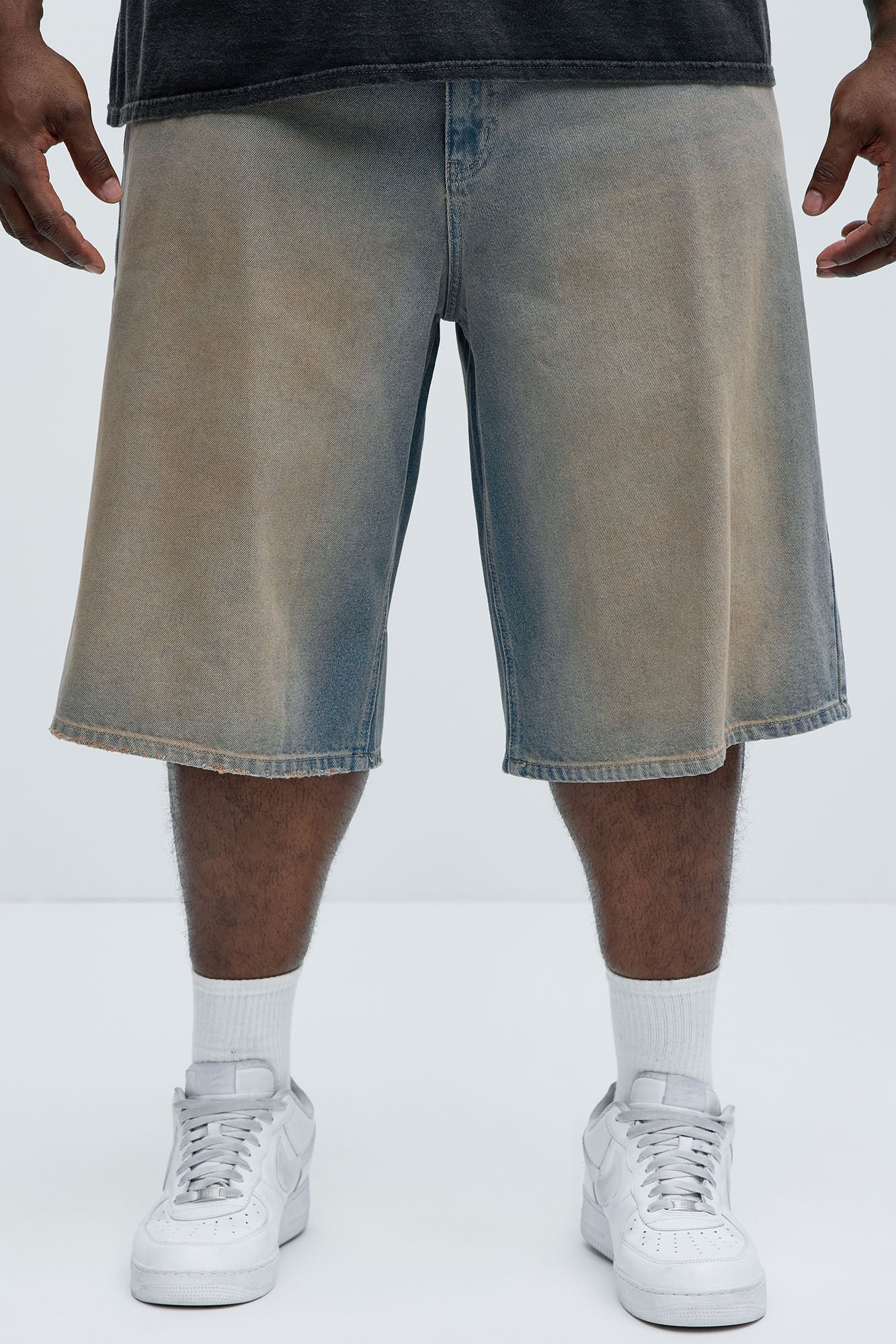 Colin Baggy Denim Short - Vintage Blue Wash