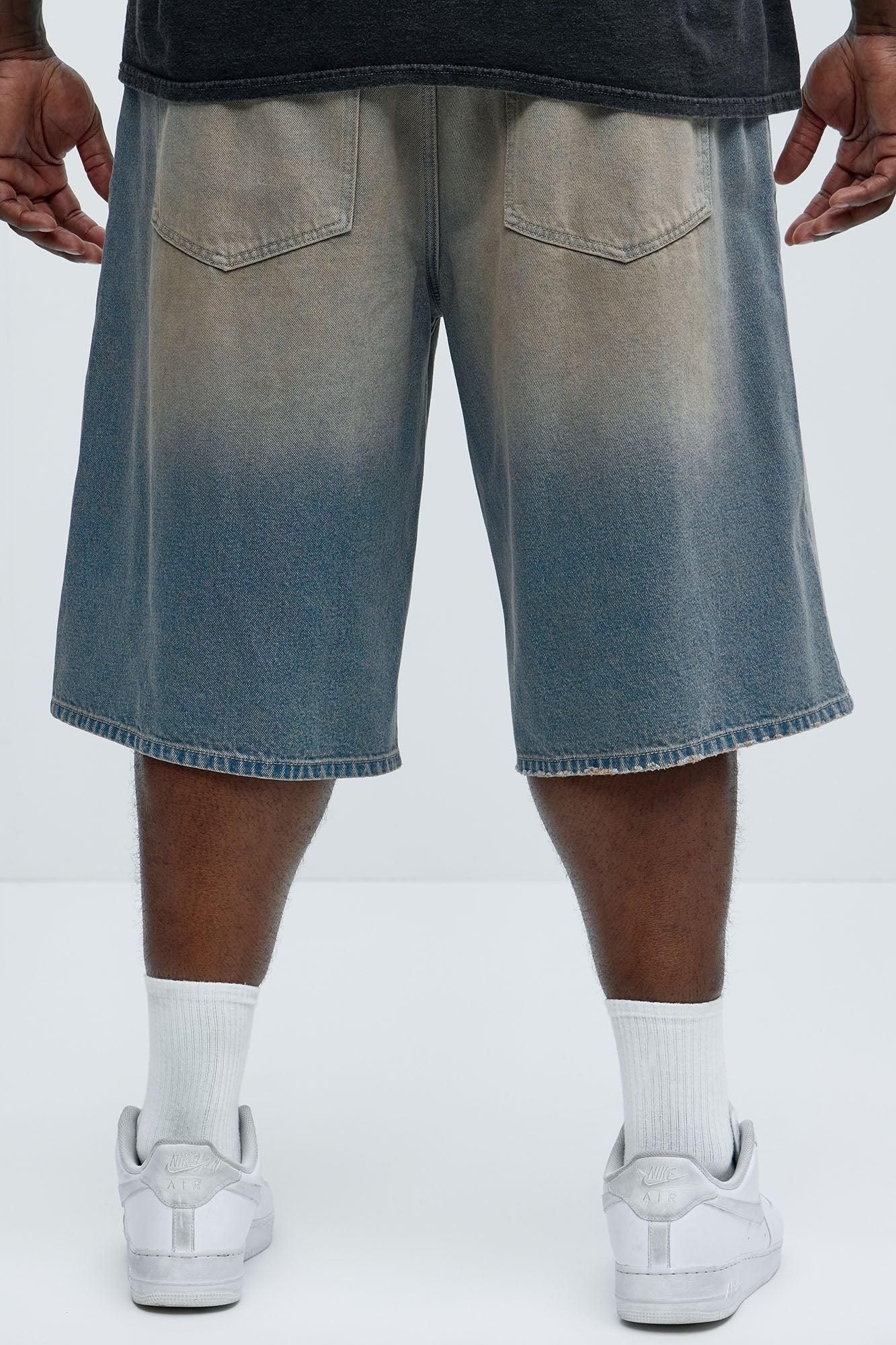 Colin Baggy Denim Short - Vintage Blue Wash