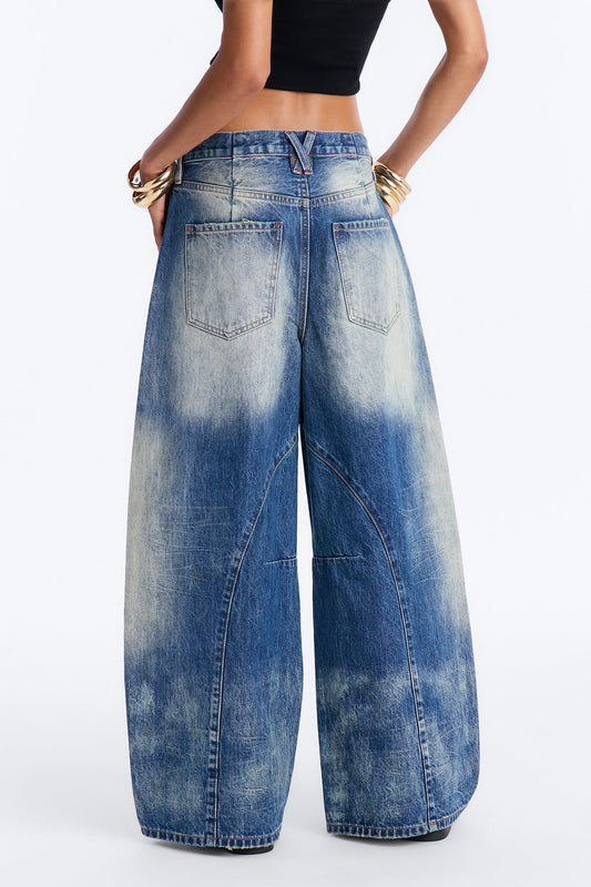 La Brea Premium Washed Jeans - Vintage Wash