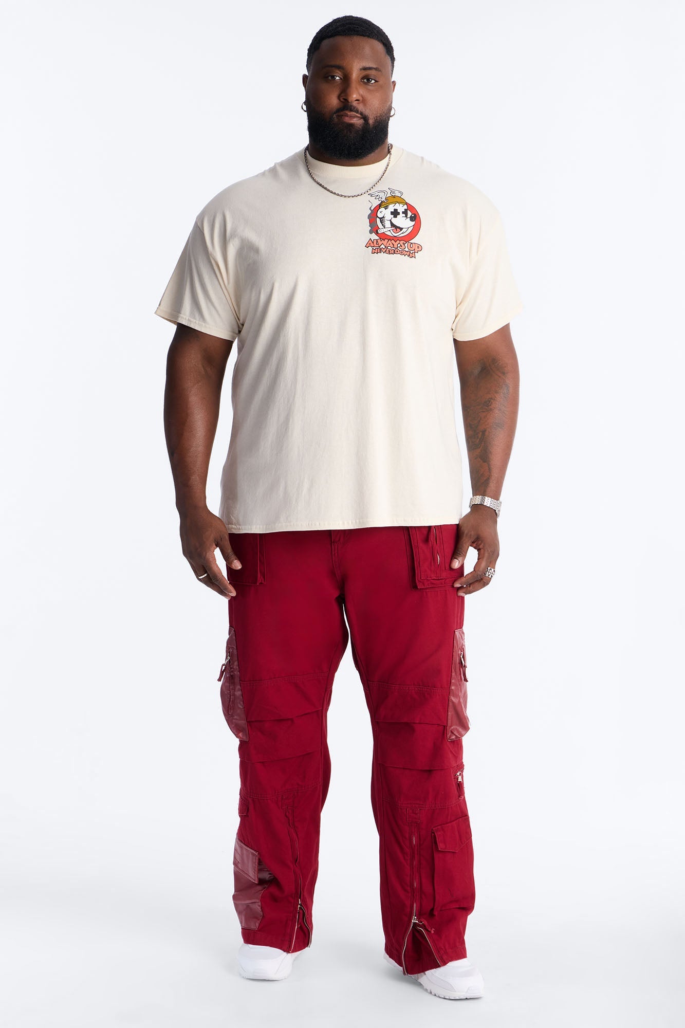 Always Up Short Sleeve Tee - Natural