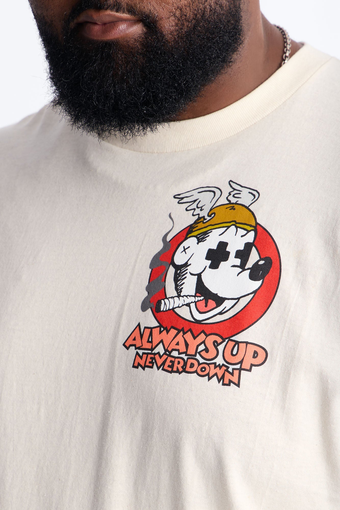 Always Up Short Sleeve Tee - Natural
