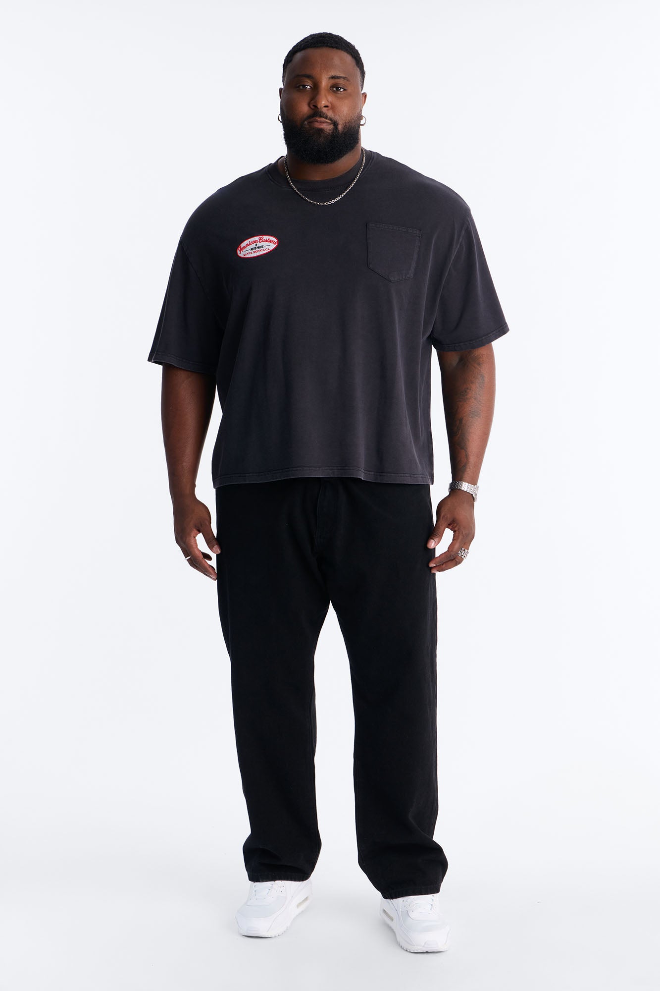 Boxy Gas Station Boxy Tee - Black Wash