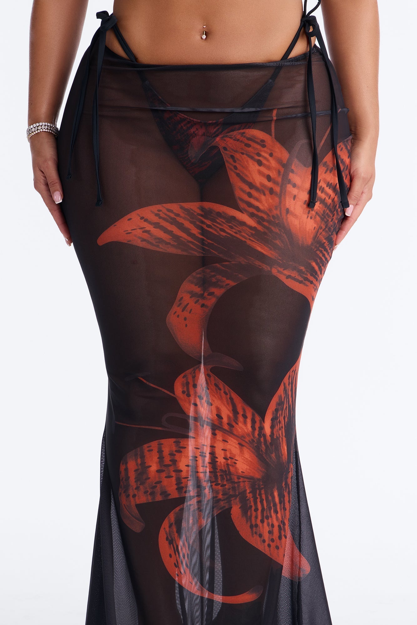 Sure Thing Bikini And Sarong - Black NEWFASHIONEDGE