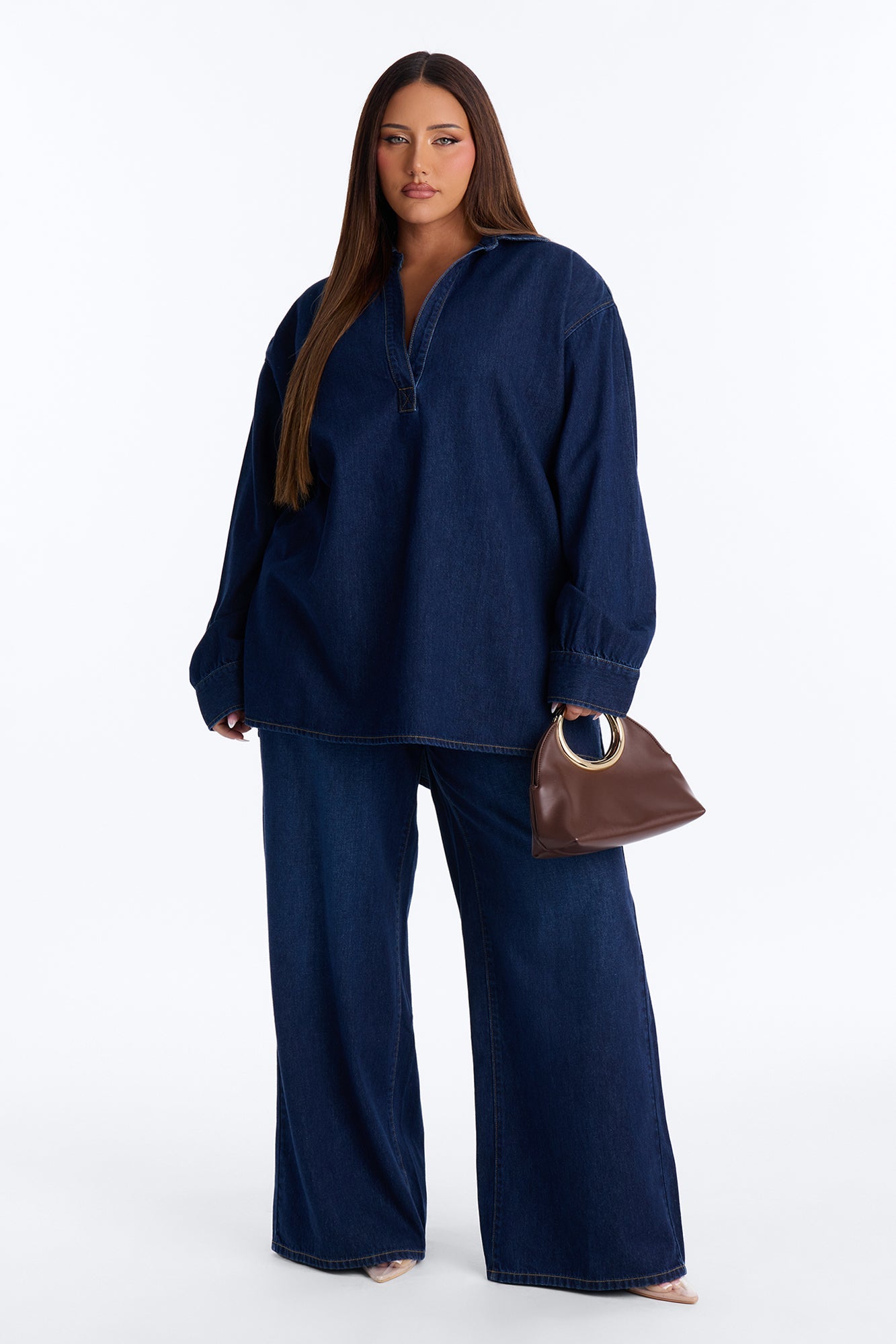 Blue Jean Baby Pant Set - Dark Wash NEWFASHIONEDGE