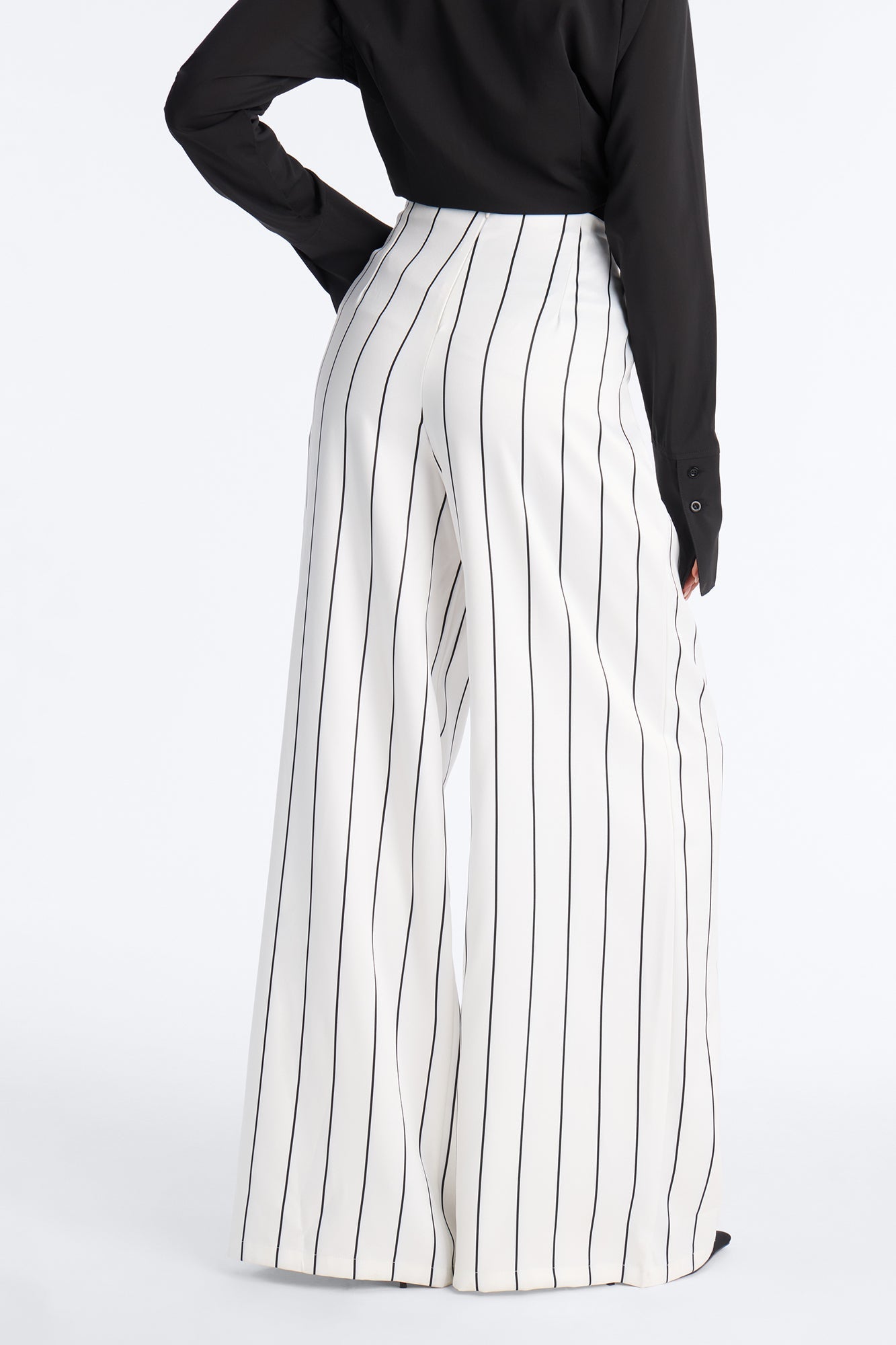 High Standards Pinstripe Trouser Pant 34″ - Ivory