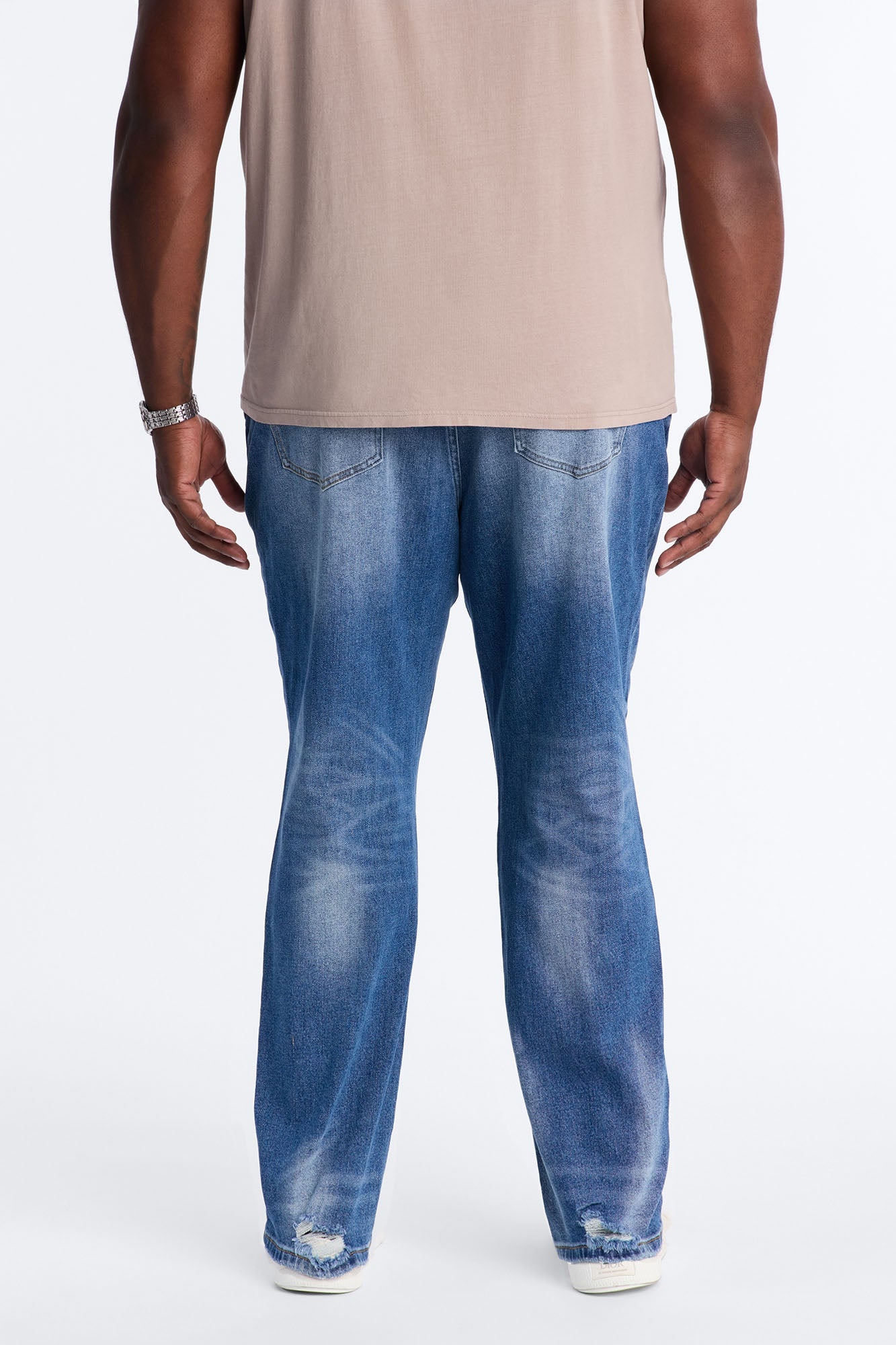 Got You Distressed Slim Jeans - Dark Wash
