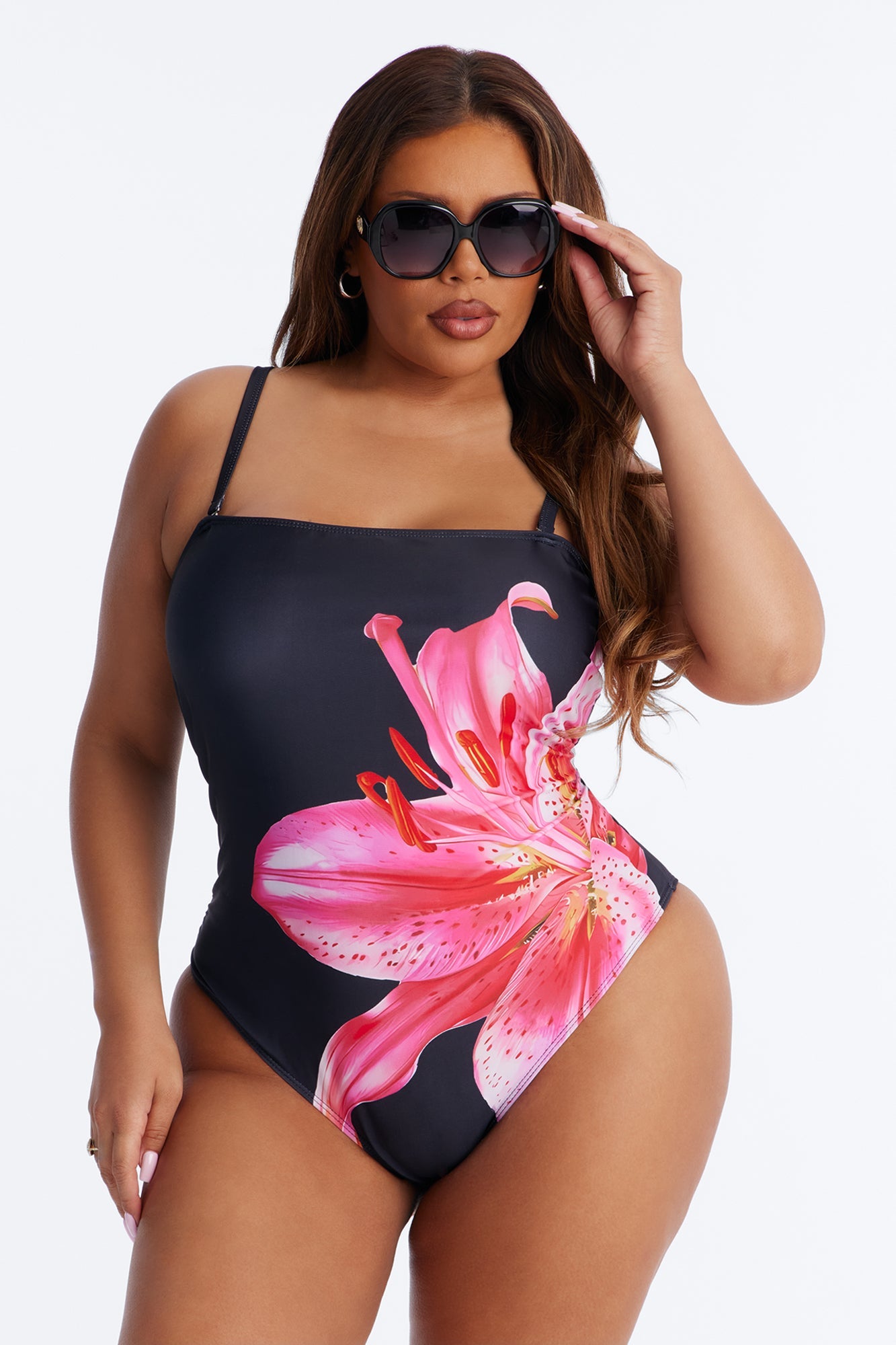 Endless Sunshine 1 Piece Swimsuit - Black/combo Fashion Nova