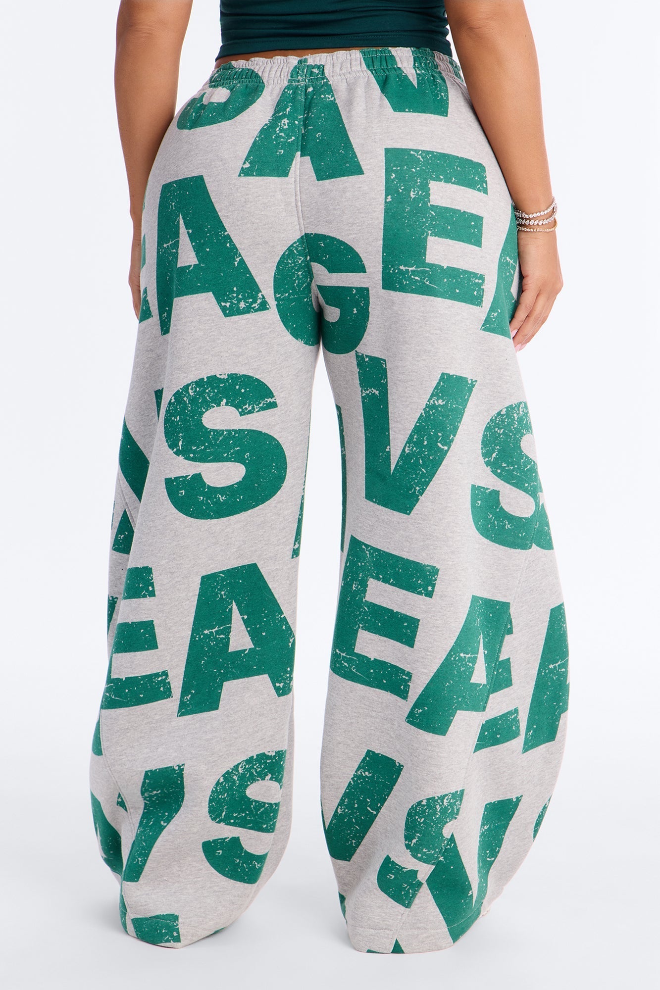 Savage Mode Fleece Pant Set - Green/combo