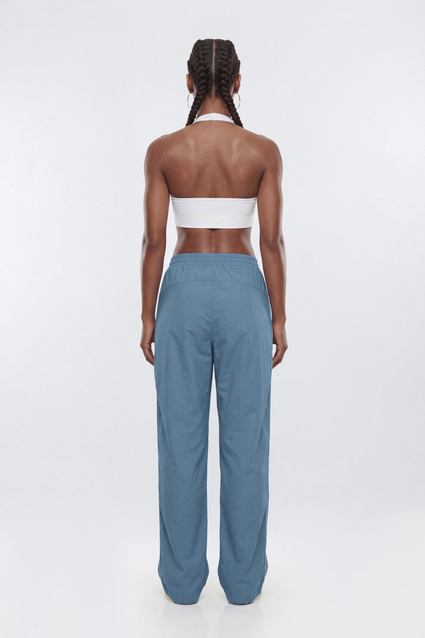 CoreNylon 32″ Pocket Track Pant - Soft Indigo