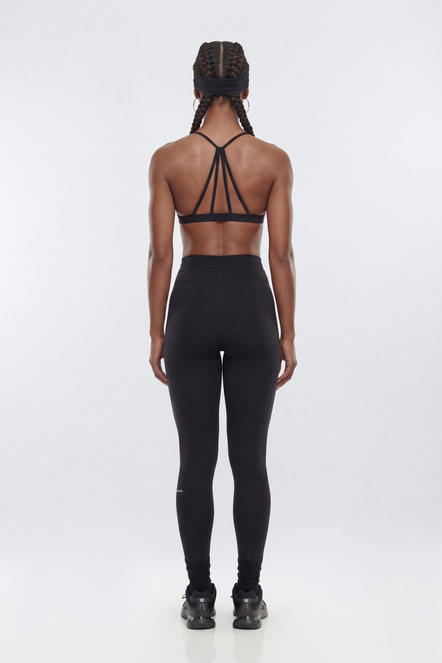 ProStretch™ 27″ High Rise Drawstring Legging - Black