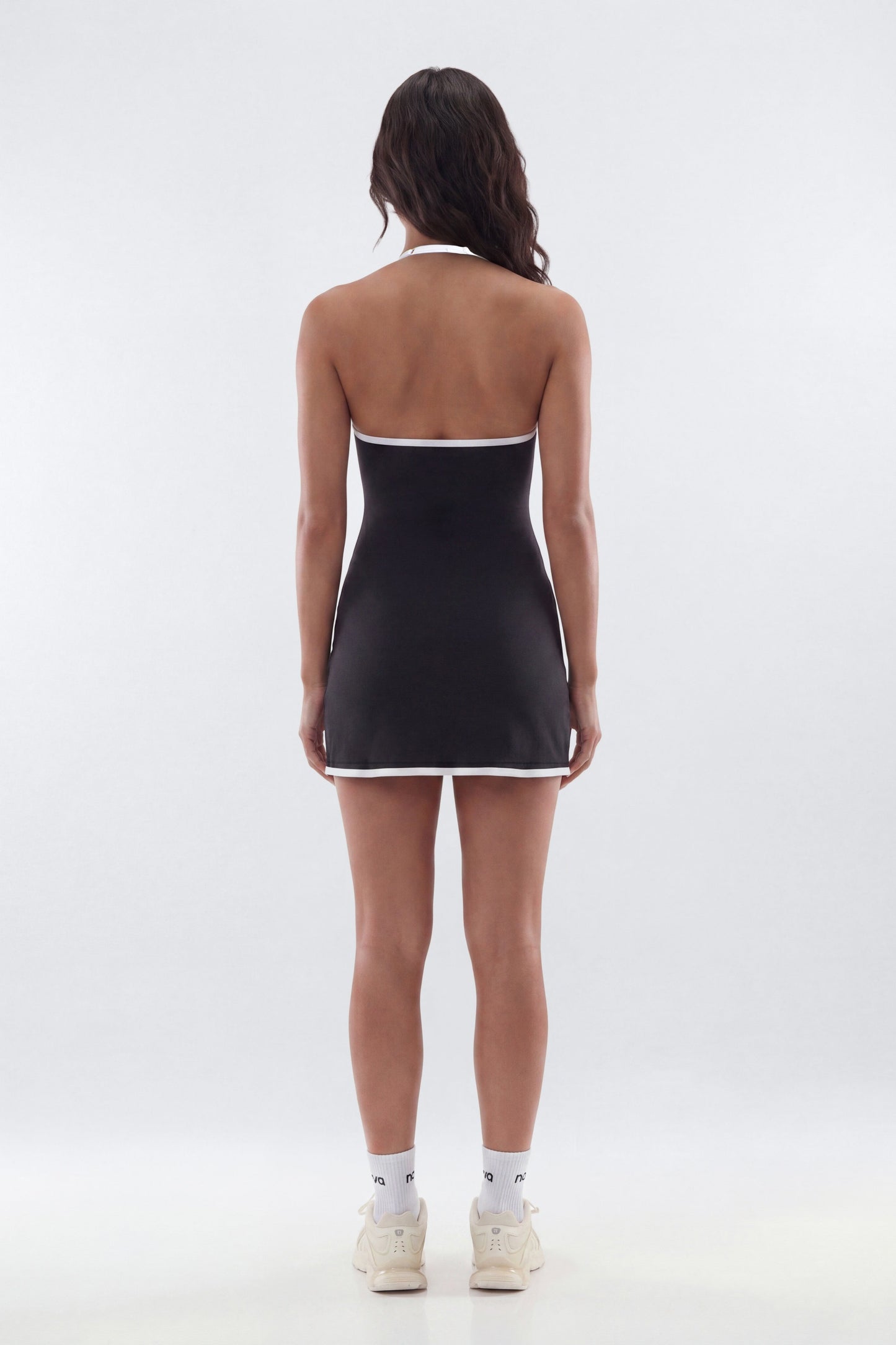ProStretch™ Halter 2 in 1 Active Dress - Black