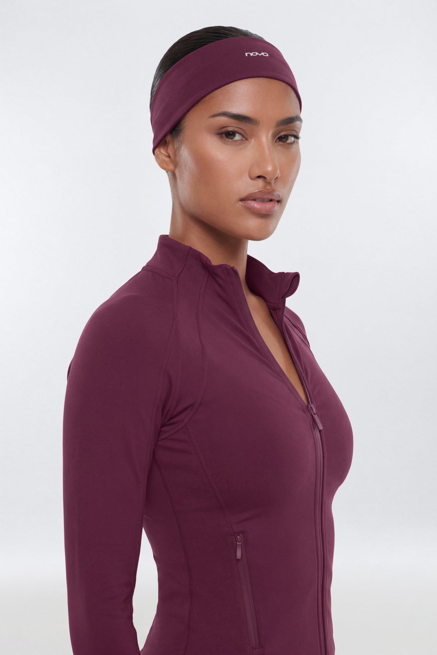 ProStretch™ Headband - Merlot NEWFASHIONEDGE