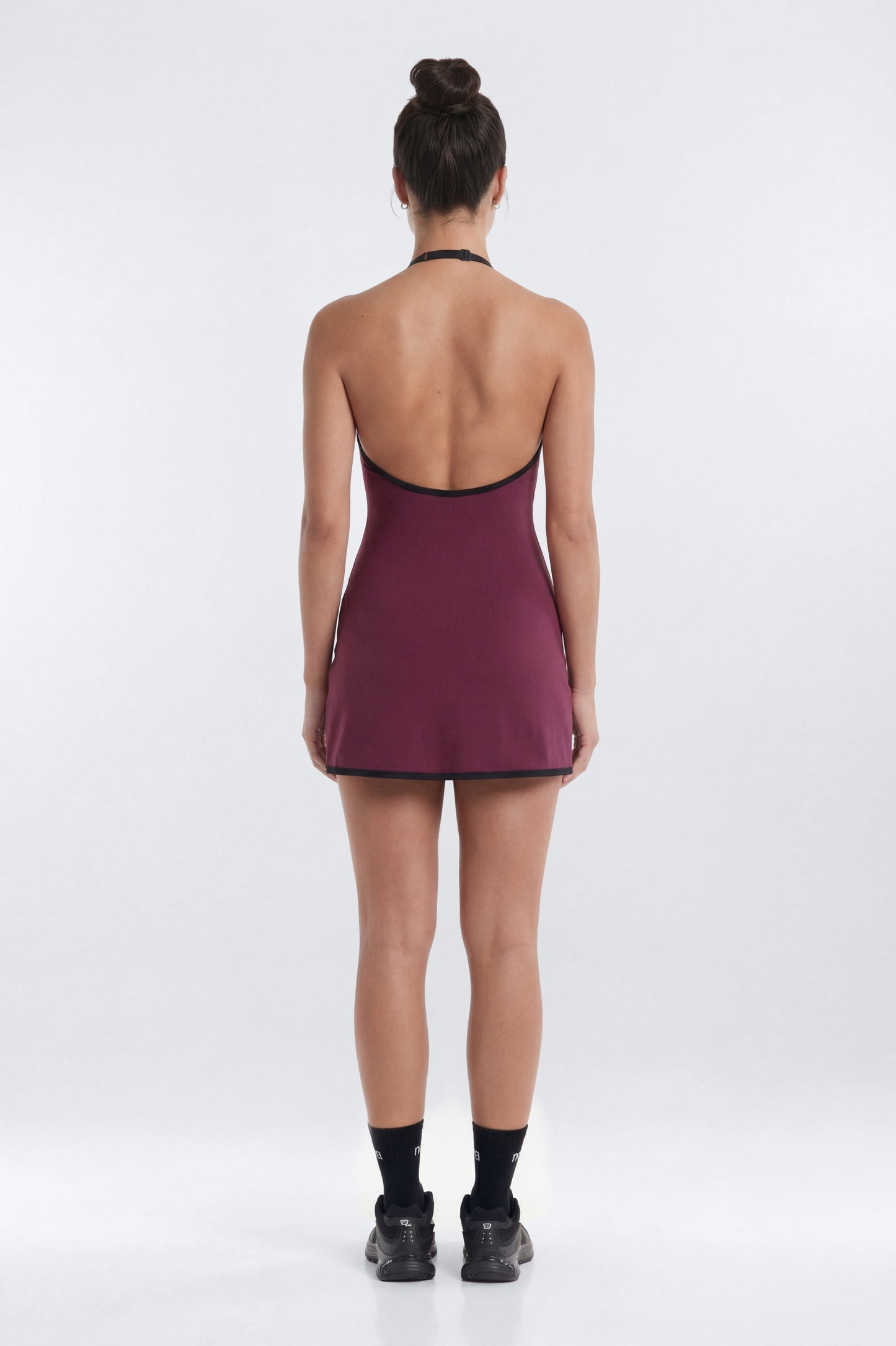 ProStretch™ Halter 2 in 1 Active Dress - Merlot