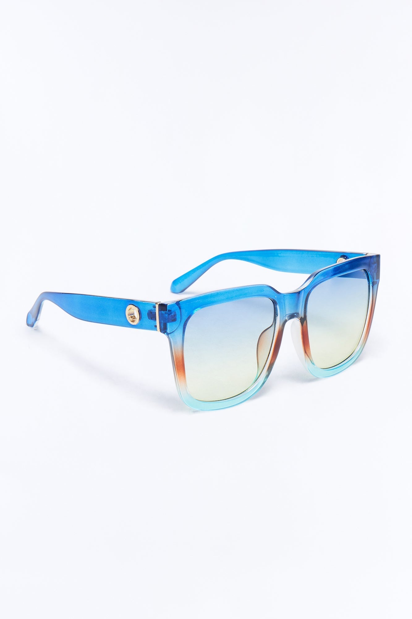 Bahama Breeze Way Sunglasses - Blue/combo NEWFASHIONEDGE