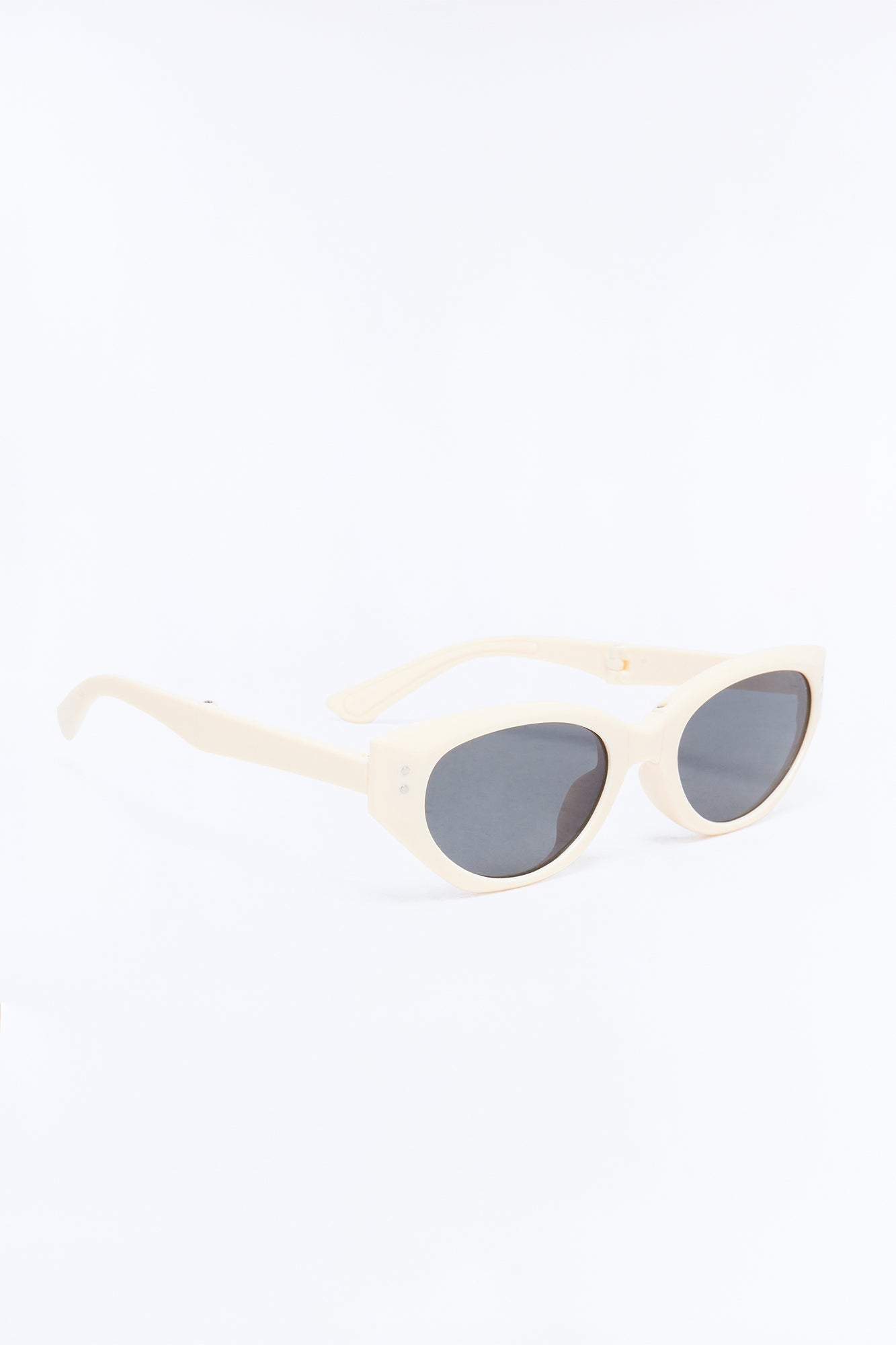 Sunny In So Cal Packable Sunglasses - Ivory