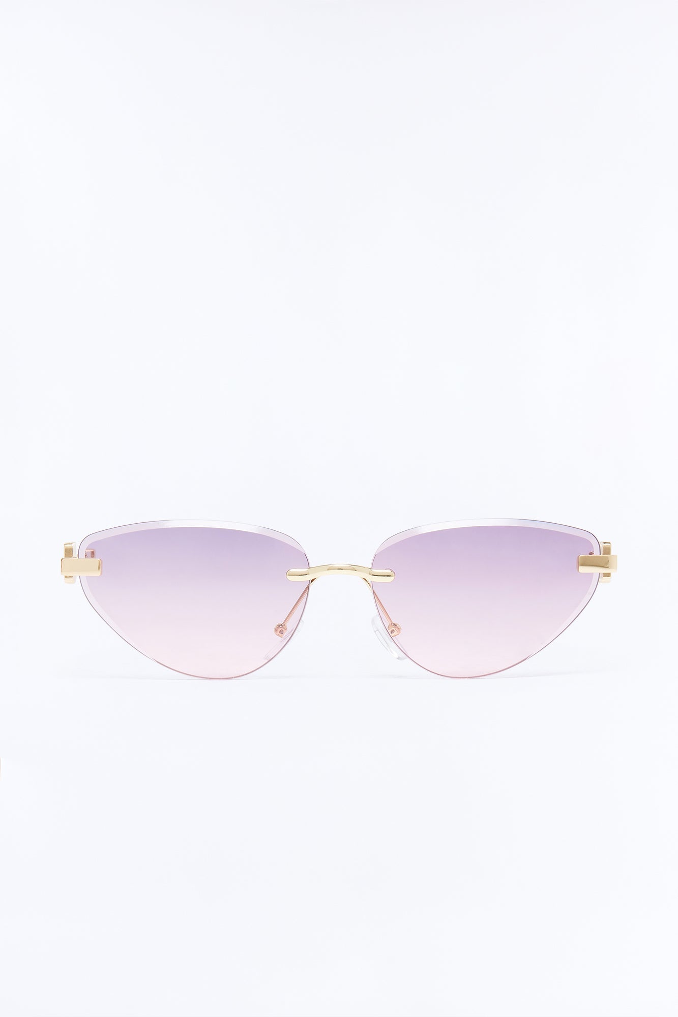 Doll House Sunglasses - Gold/Purple