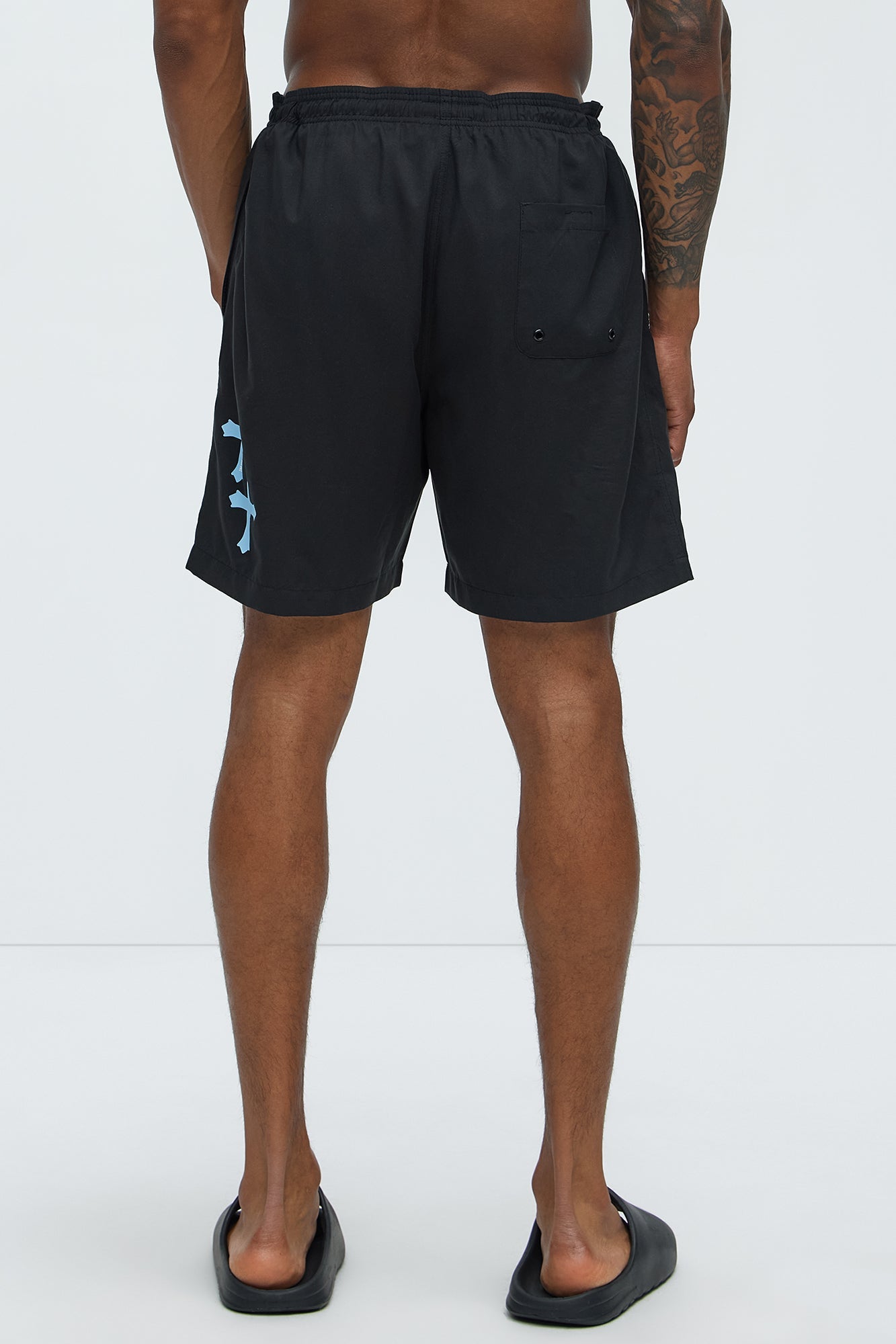 Gothic Summer Swim Classic Trunk - Black