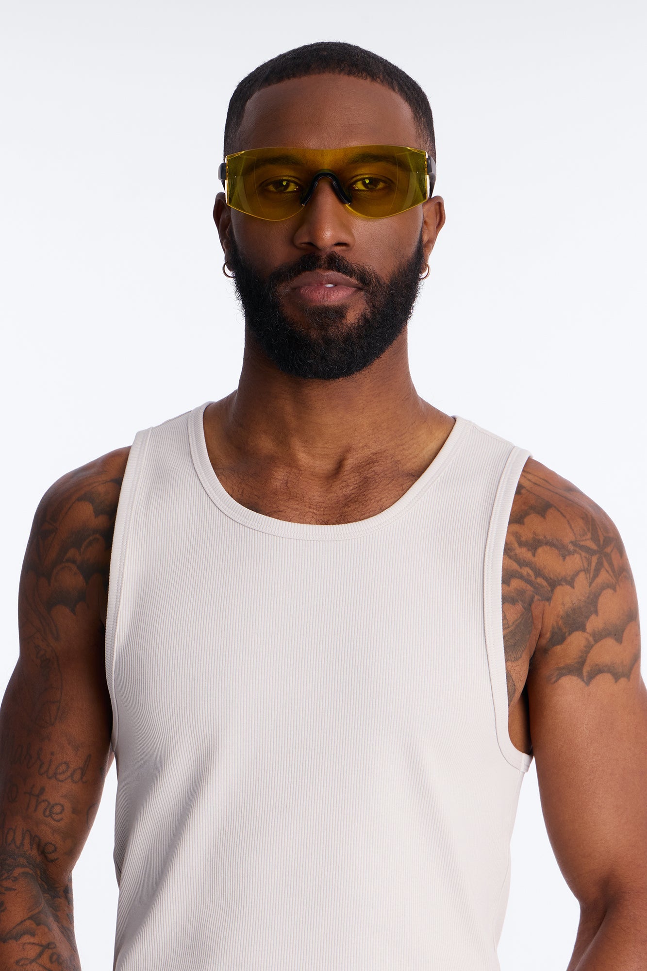 Real Revo Shield Sunglasses - Yellow