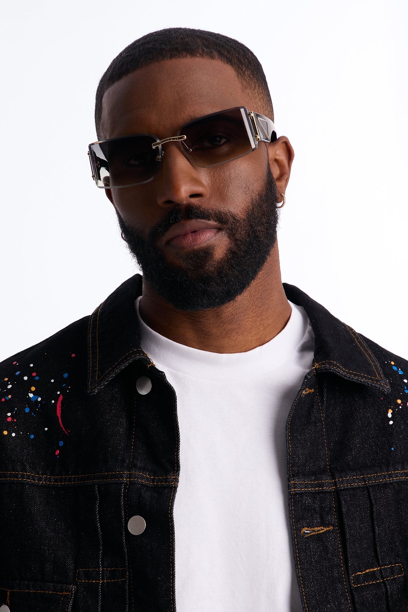 Omega Luxe Sunglasses - Green/combo