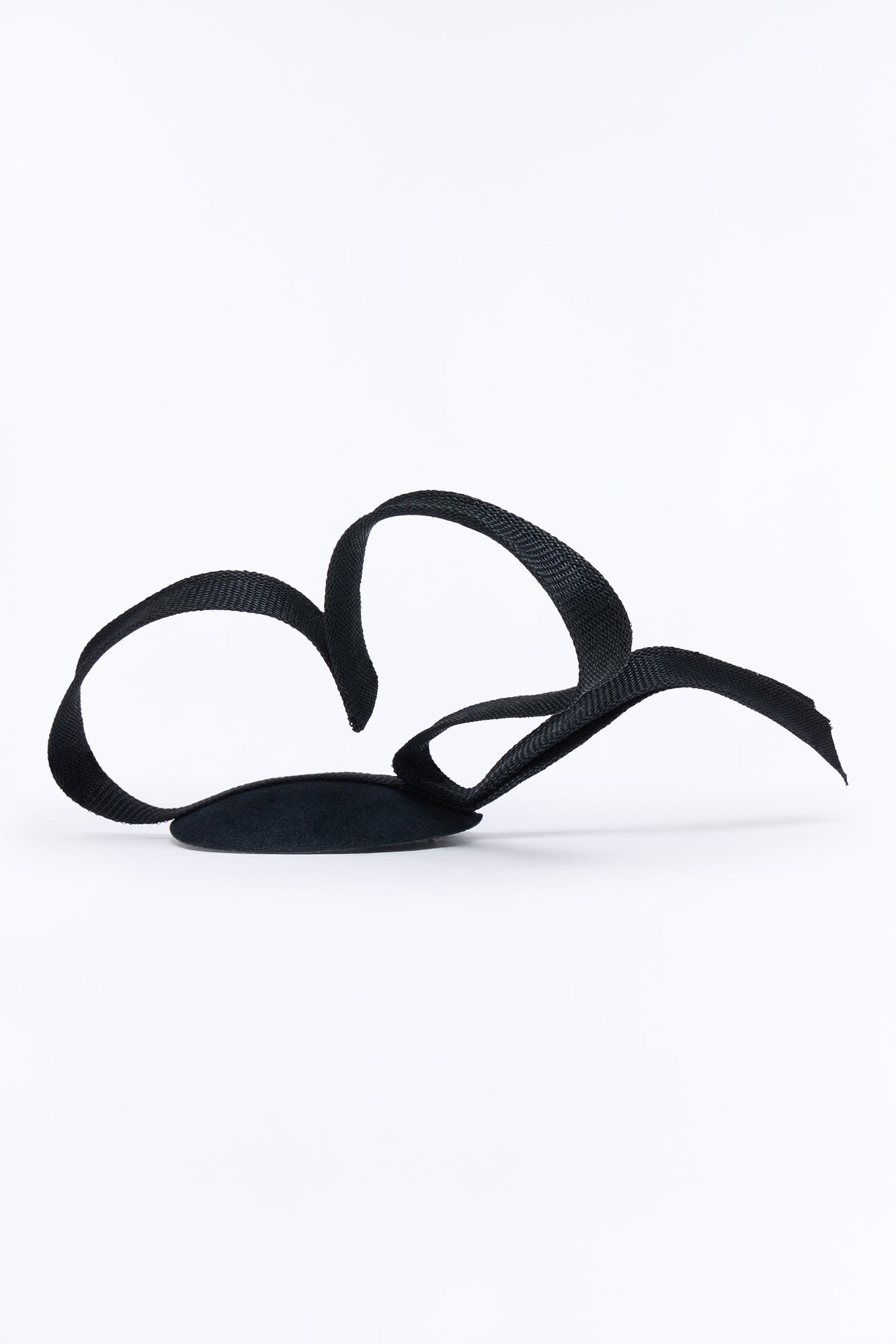 Queen Of Spades Fascinator - Black