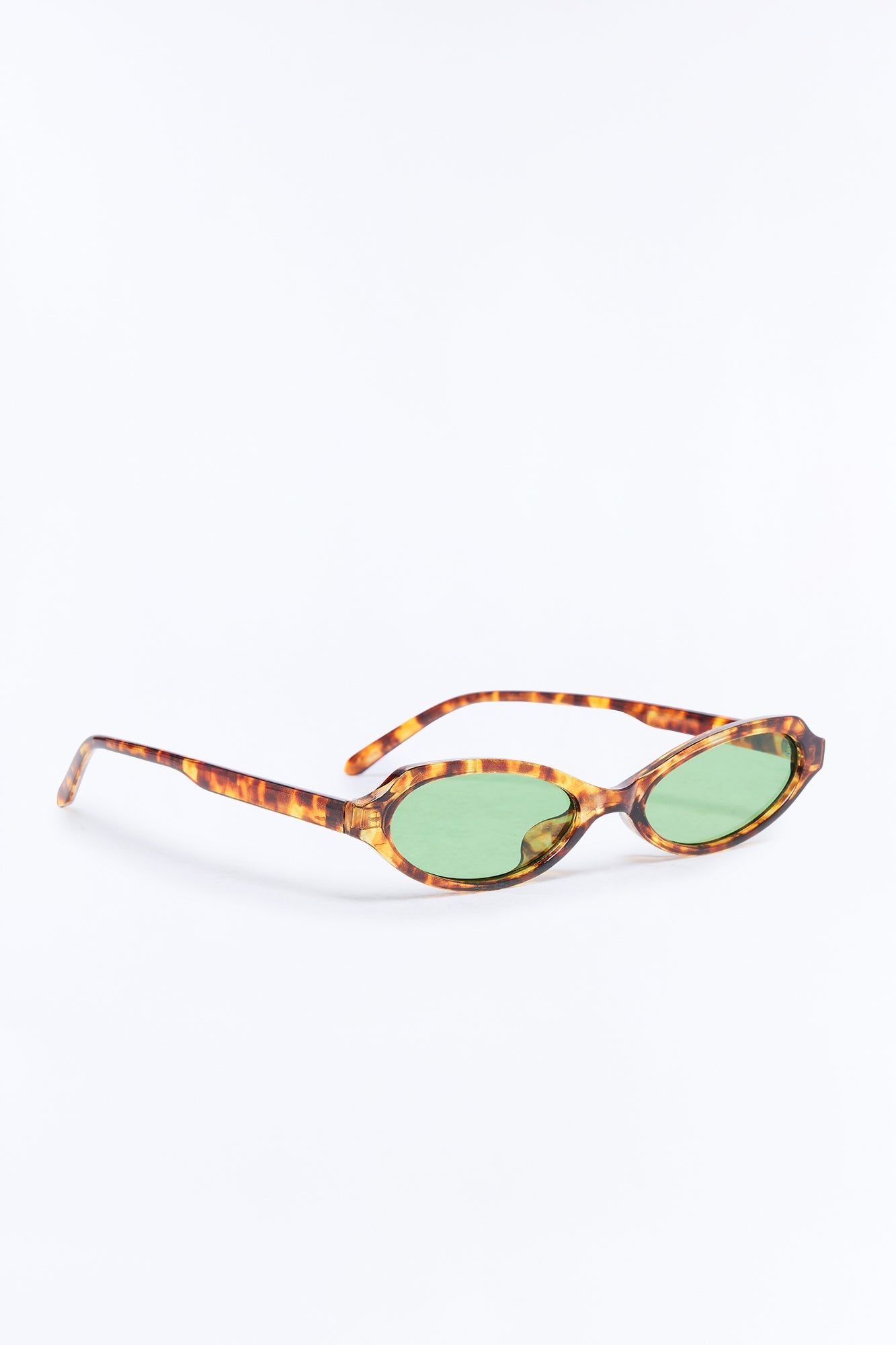 Wise Guy Sunglasses - Tortoise/Green