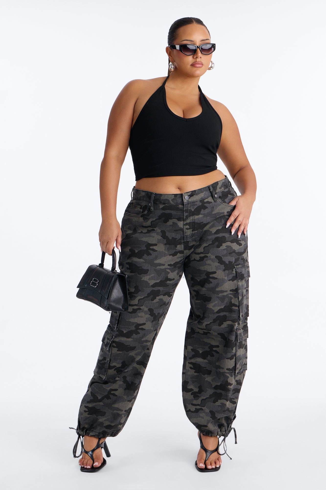 Anastasia Camo Jogger - Camouflage NEWFASHIONEDGE