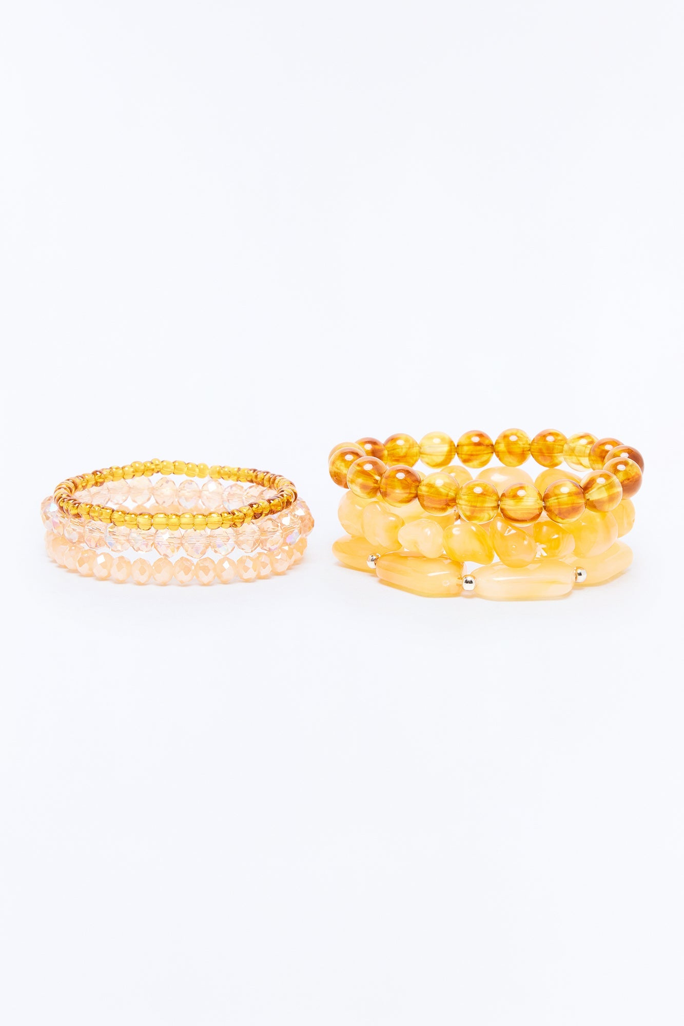 Mai Tai 6 Piece Multi Bracelet Set - Nude/combo