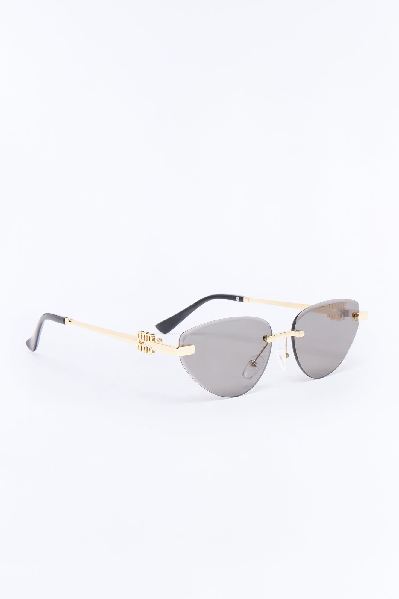 Doll House Sunglasses - Black/Gold NEWFASHIONEDGE
