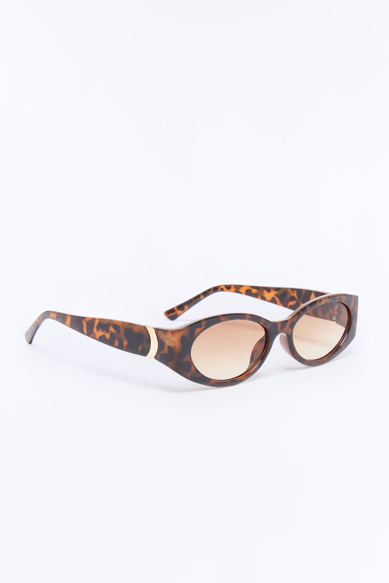 Crescent Moon Glow Sunglasses - Tortoise