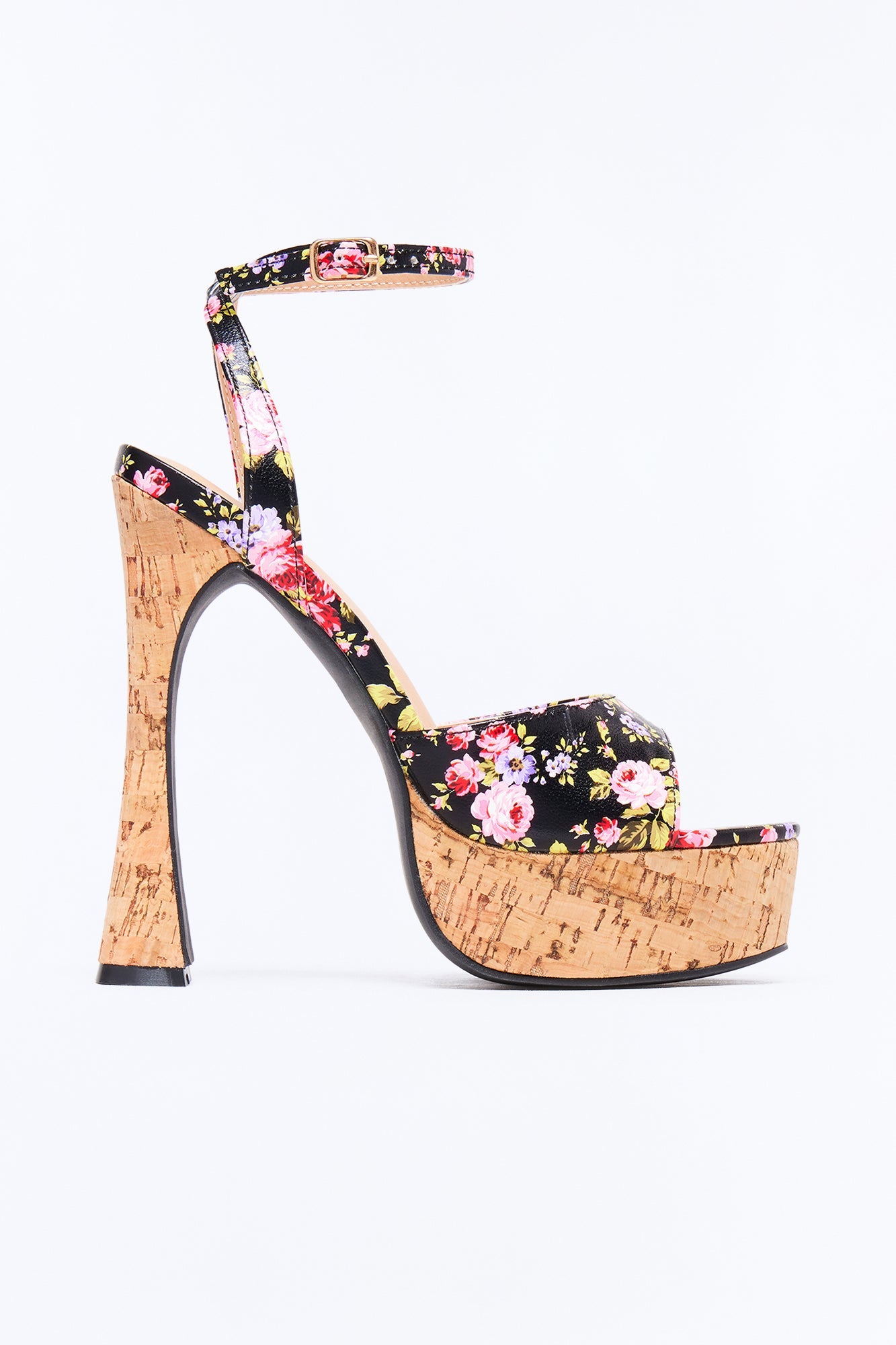 Mishy Ultra High Platform Heels - Black Fashion Nova
