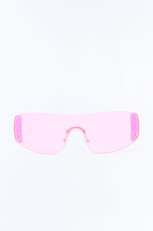 Baddie Blaze Sunglasses - Pink/combo