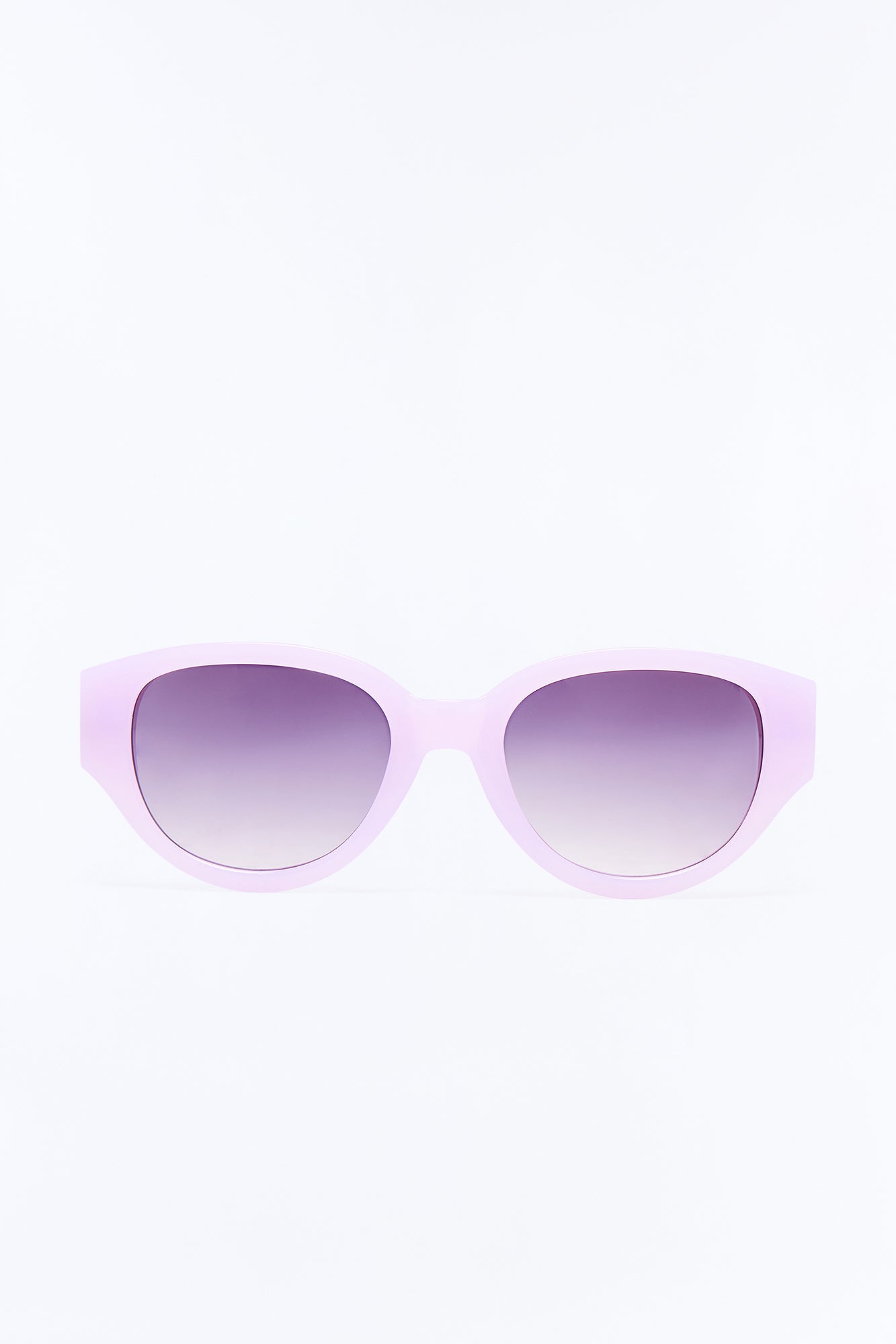 Blush Beam Sunglasses - Purple NEWFASHIONEDGE