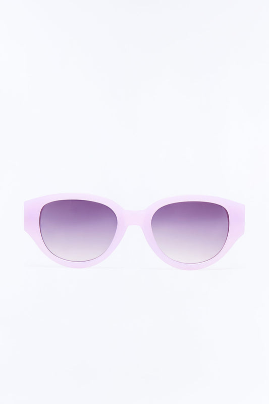 Blush Beam Sunglasses - Purple NEWFASHIONEDGE