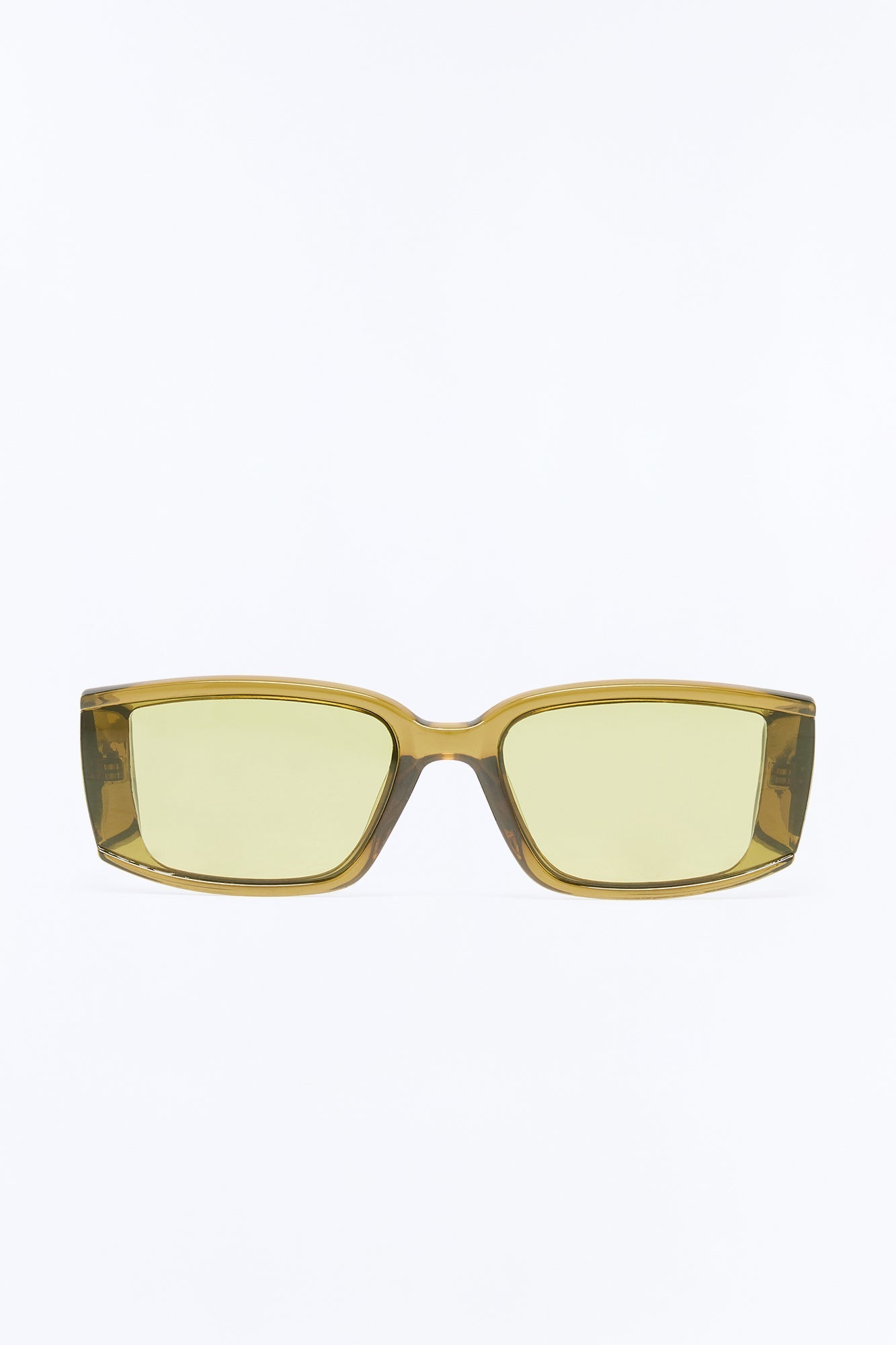 Sweet And Sassy Sunglasses - Olive NEWFASHIONEDGE
