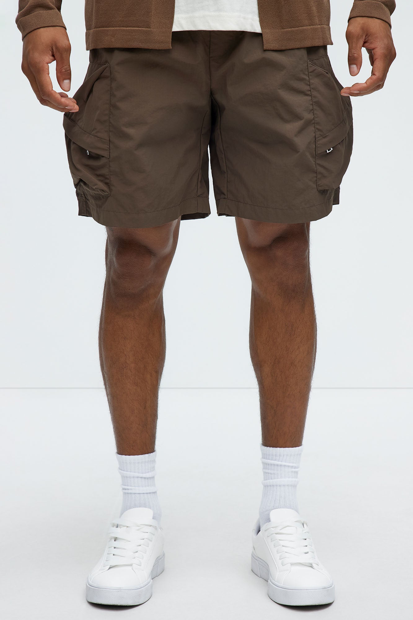 Take A Hike Cargo Shorts - Brown