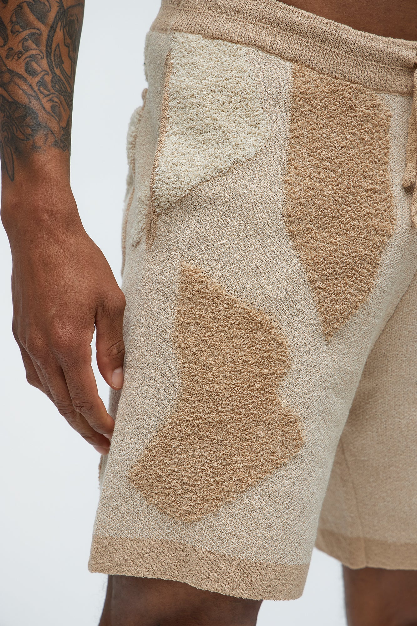 Auron Knitted Shorts - Off White