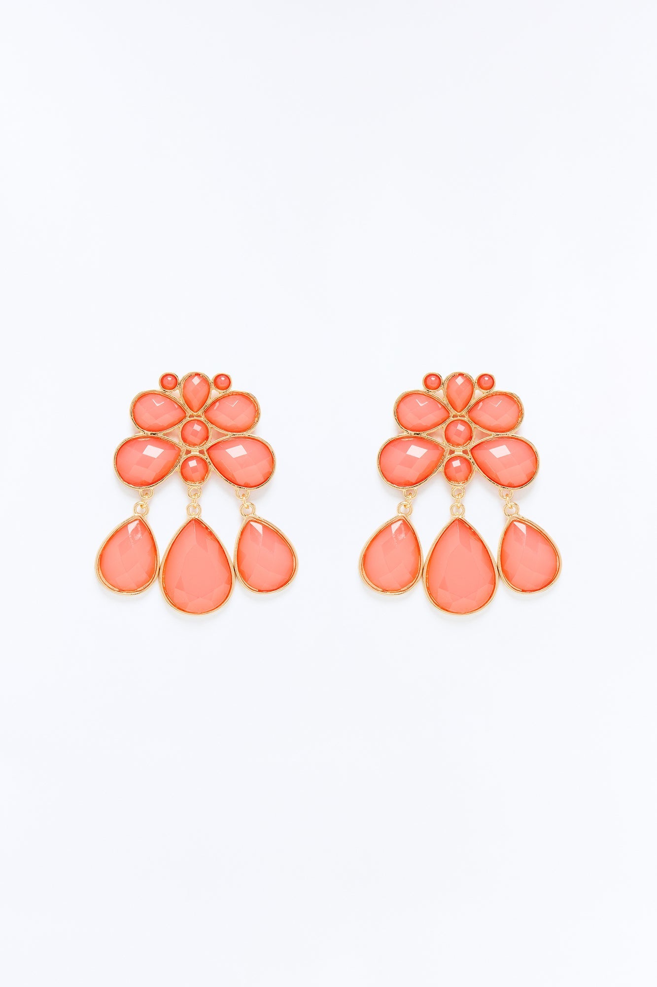 Spritz Lady Earrings - Pink NEWFASHIONEDGE