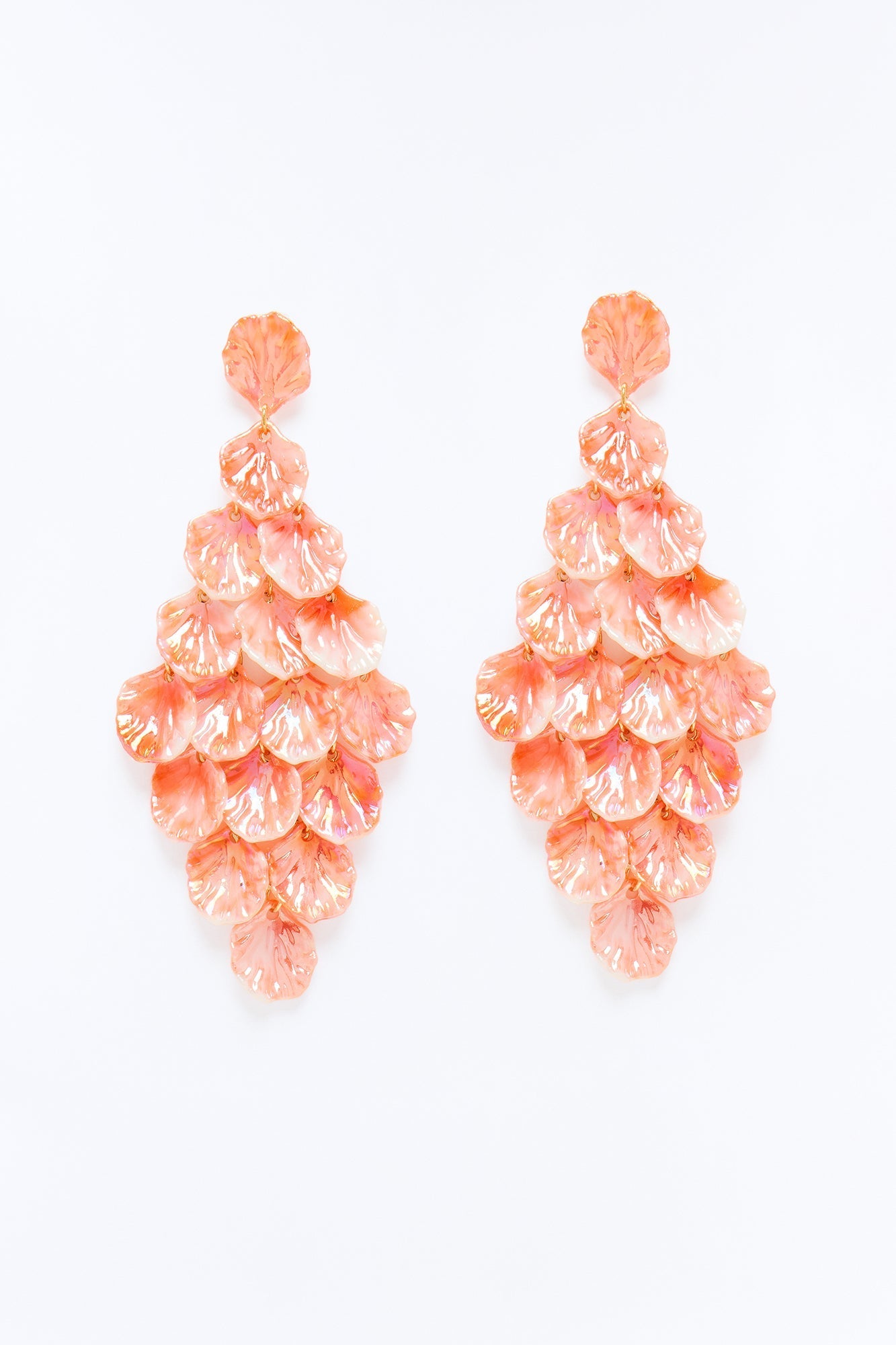 Shellie Drop Earrings - Pink/combo NEWFASHIONEDGE