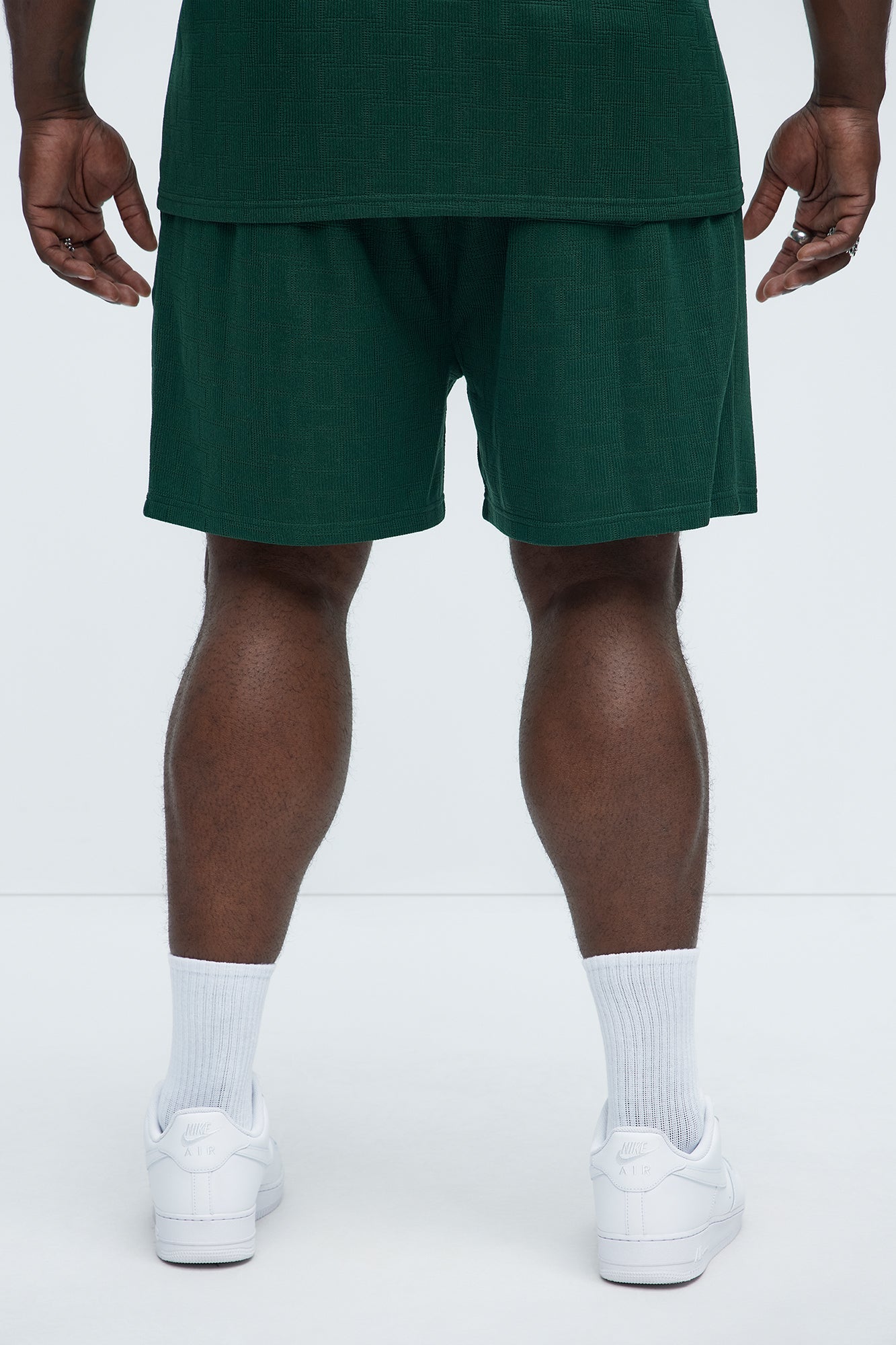 Vintage Relaxed Shorts - Hunter Green