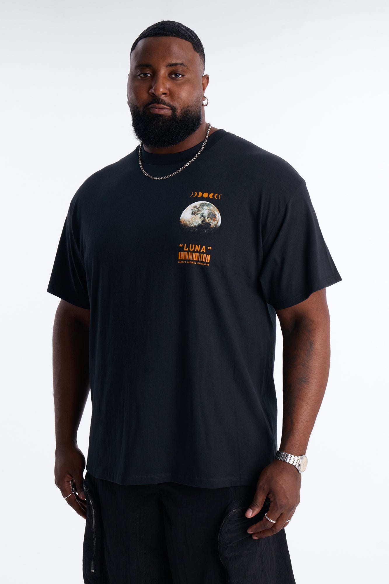 Luna Short Sleeve Tee - Black