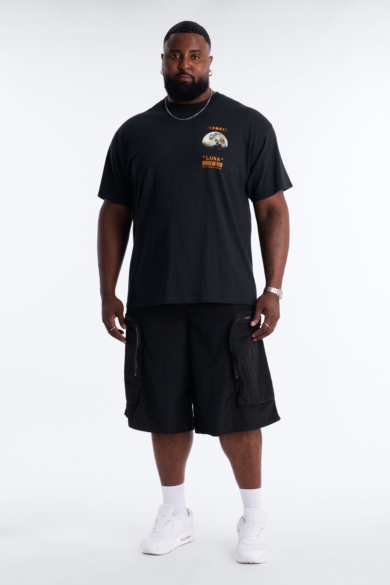 Luna Short Sleeve Tee - Black