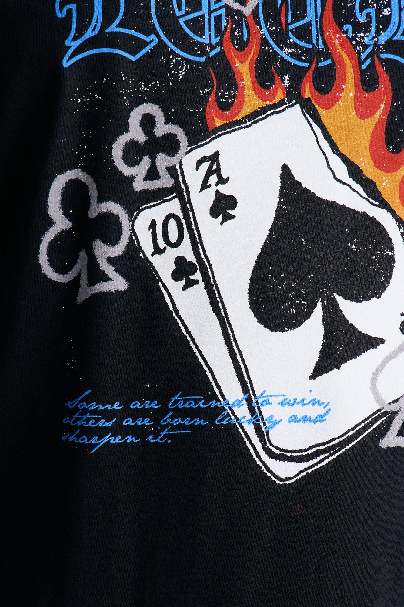 Born Lucky Muscle Tee - Black