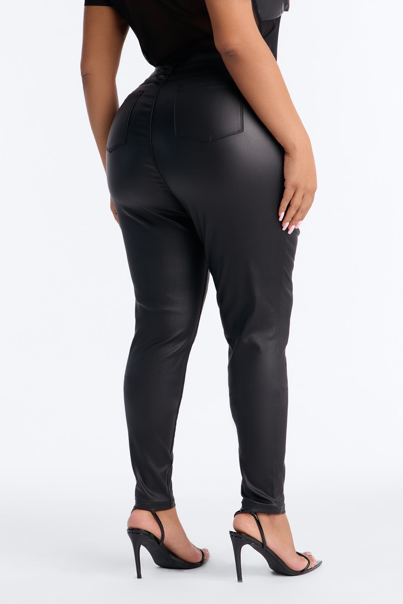 Tall Sammie High Rise Pants - Black