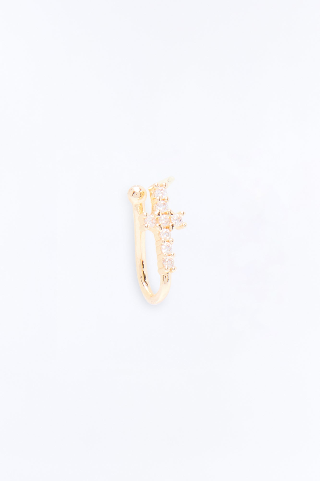 Blessings Everywhere Faux Nose Ring - Gold NEWFASHIONEDGE