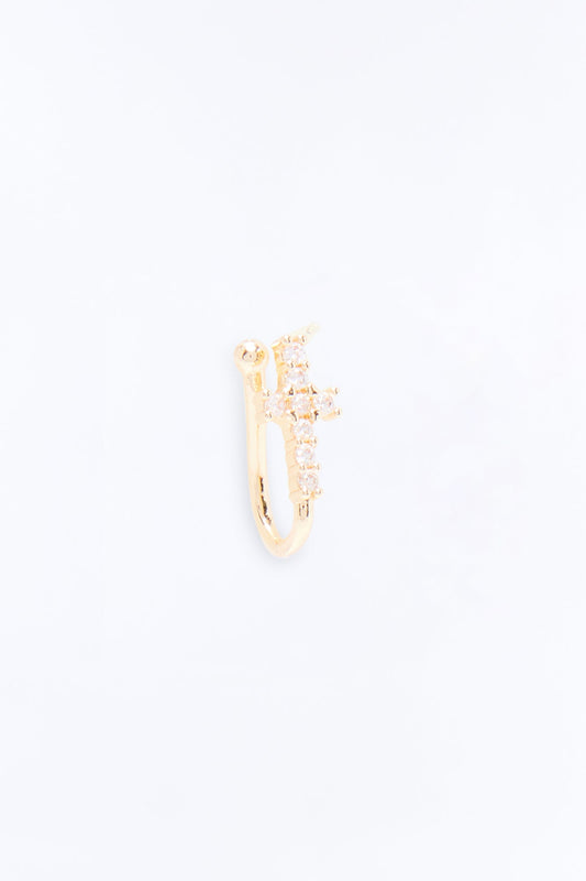 Blessings Everywhere Faux Nose Ring - Gold NEWFASHIONEDGE